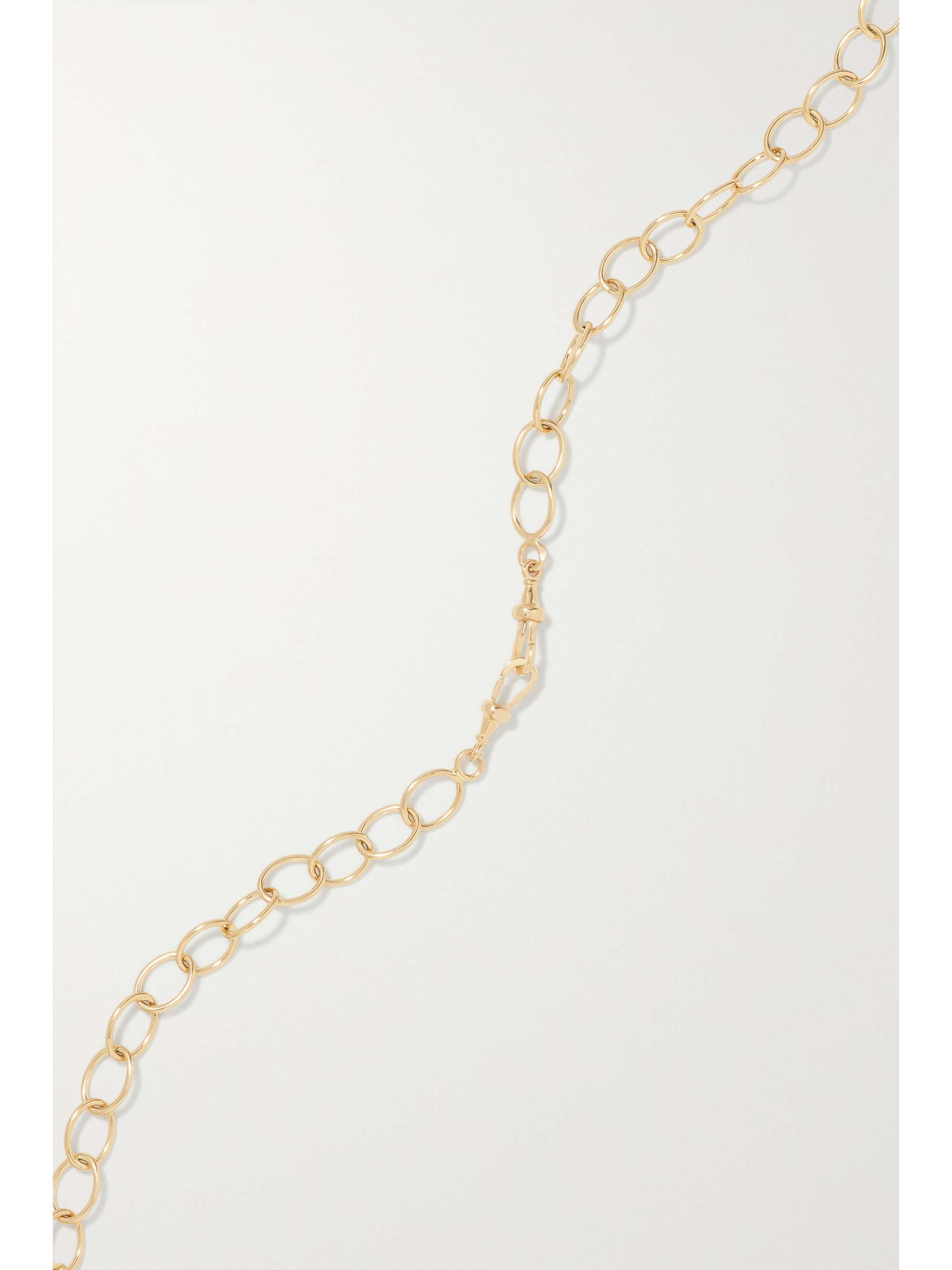 MARIE LICHTENBERG Micro Rosa 14-karat gold necklace