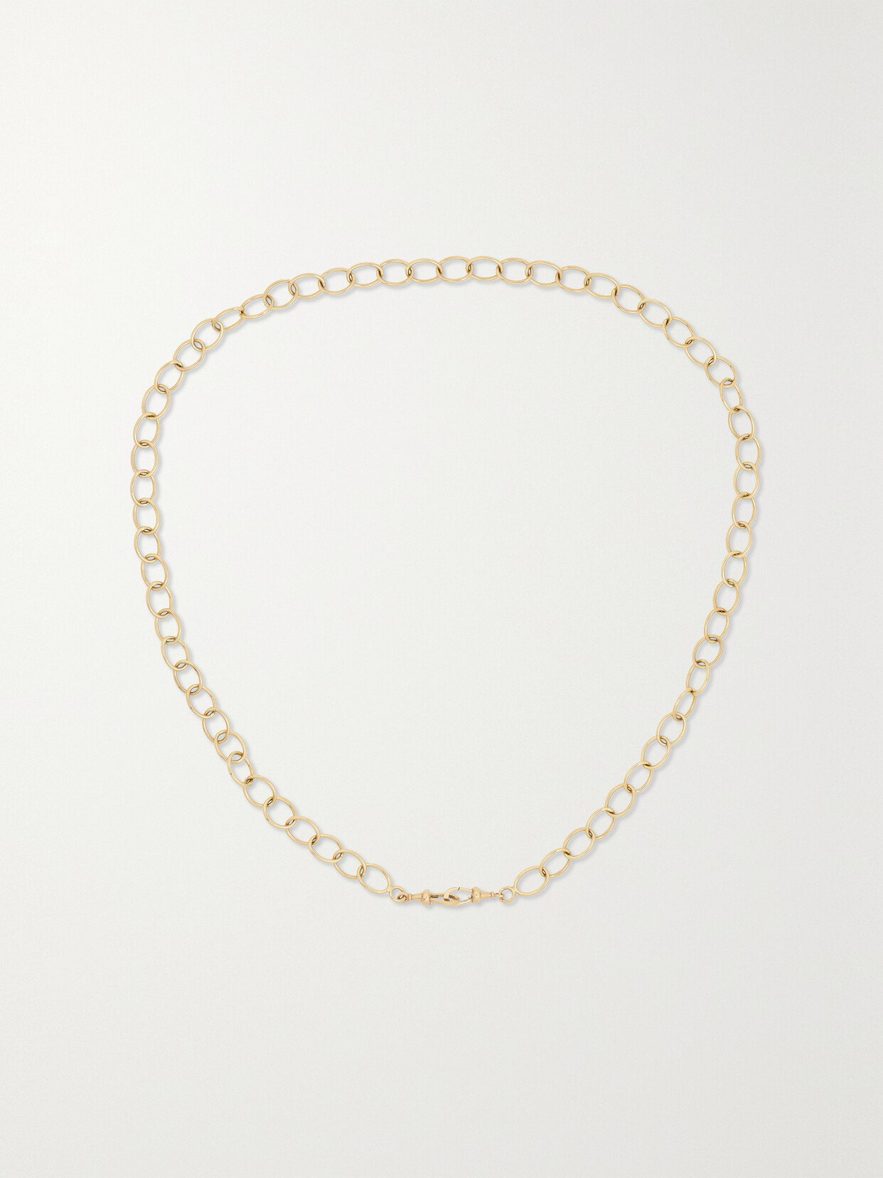 Marie Lichtenberg Micro Rosa 14-karat Gold Necklace