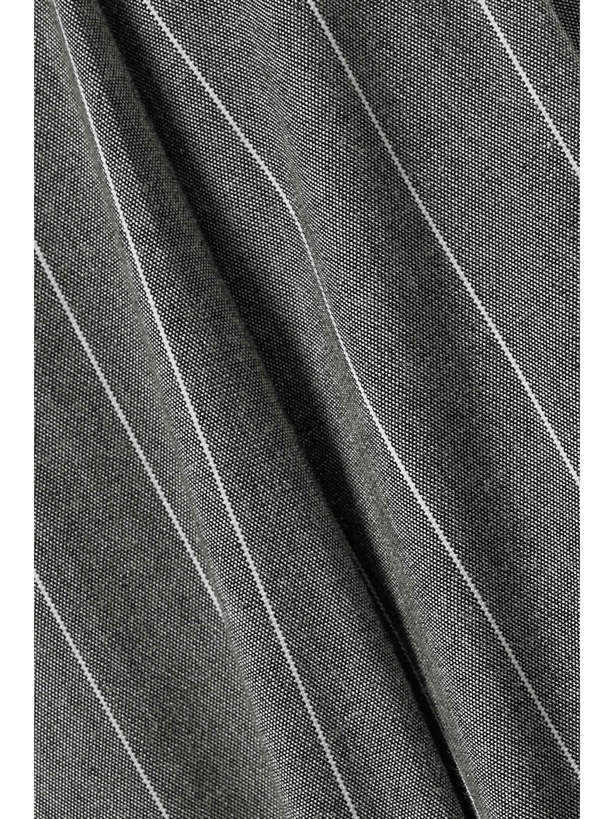 THE ATTICO Gary pinstriped woven wide-leg pants