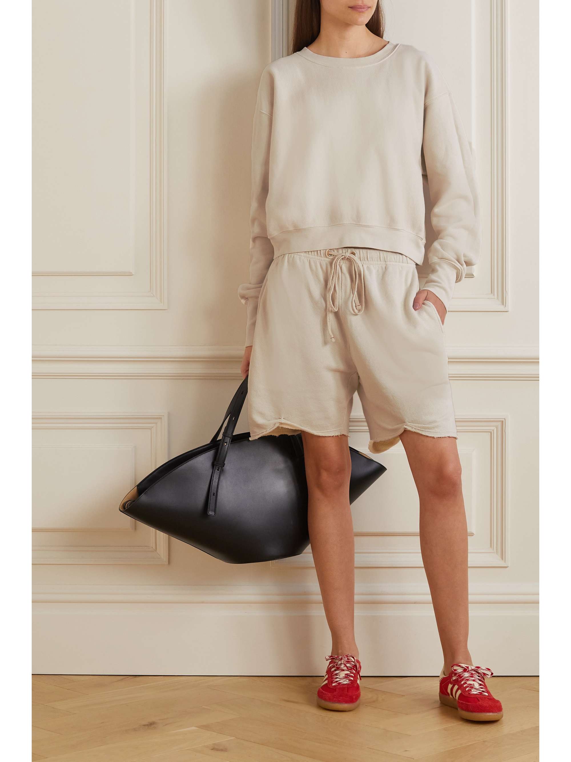 LES TIEN Cotton-jersey sweatshirt