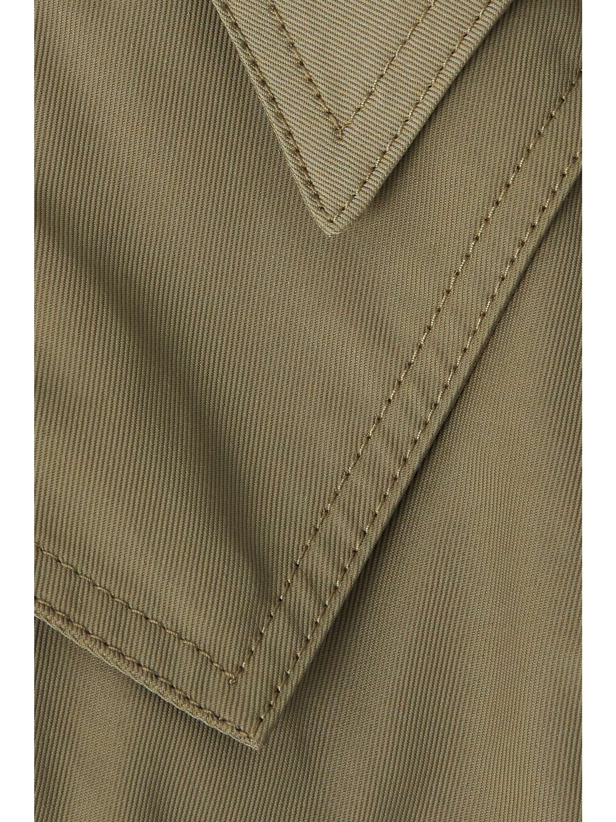 LVIR Cropped twill bomber jacket
