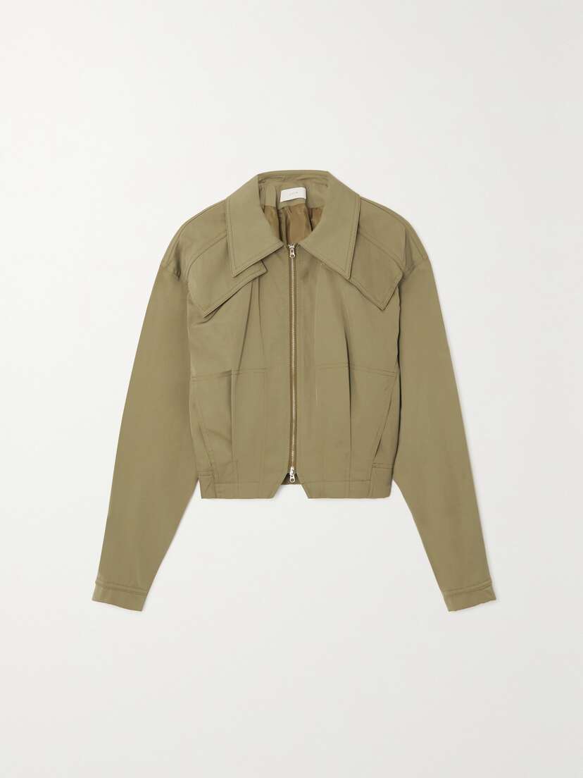LVIR Cropped Twill Bomber Jacket