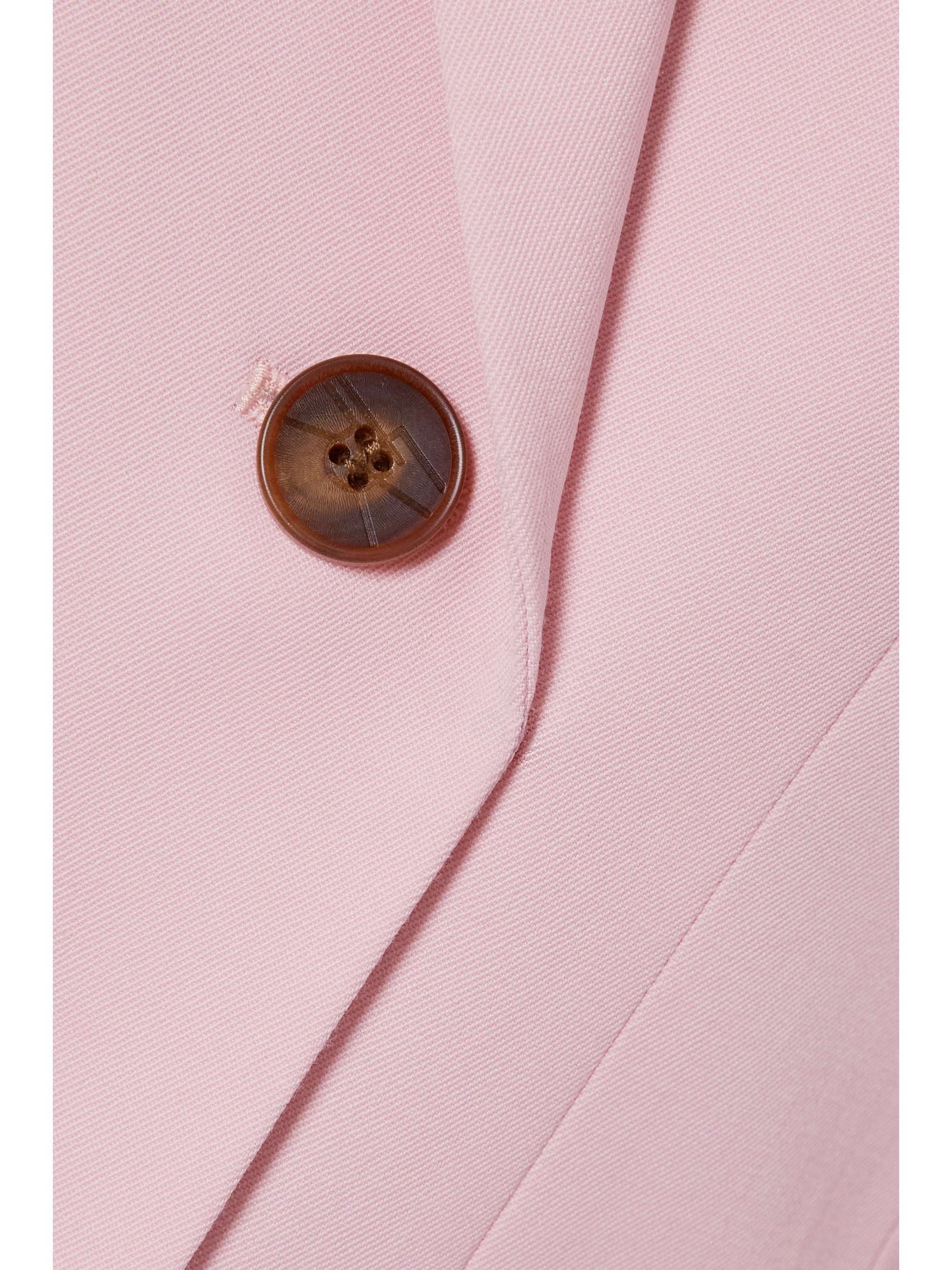 LVIR Oversized double-breasted twill blazer