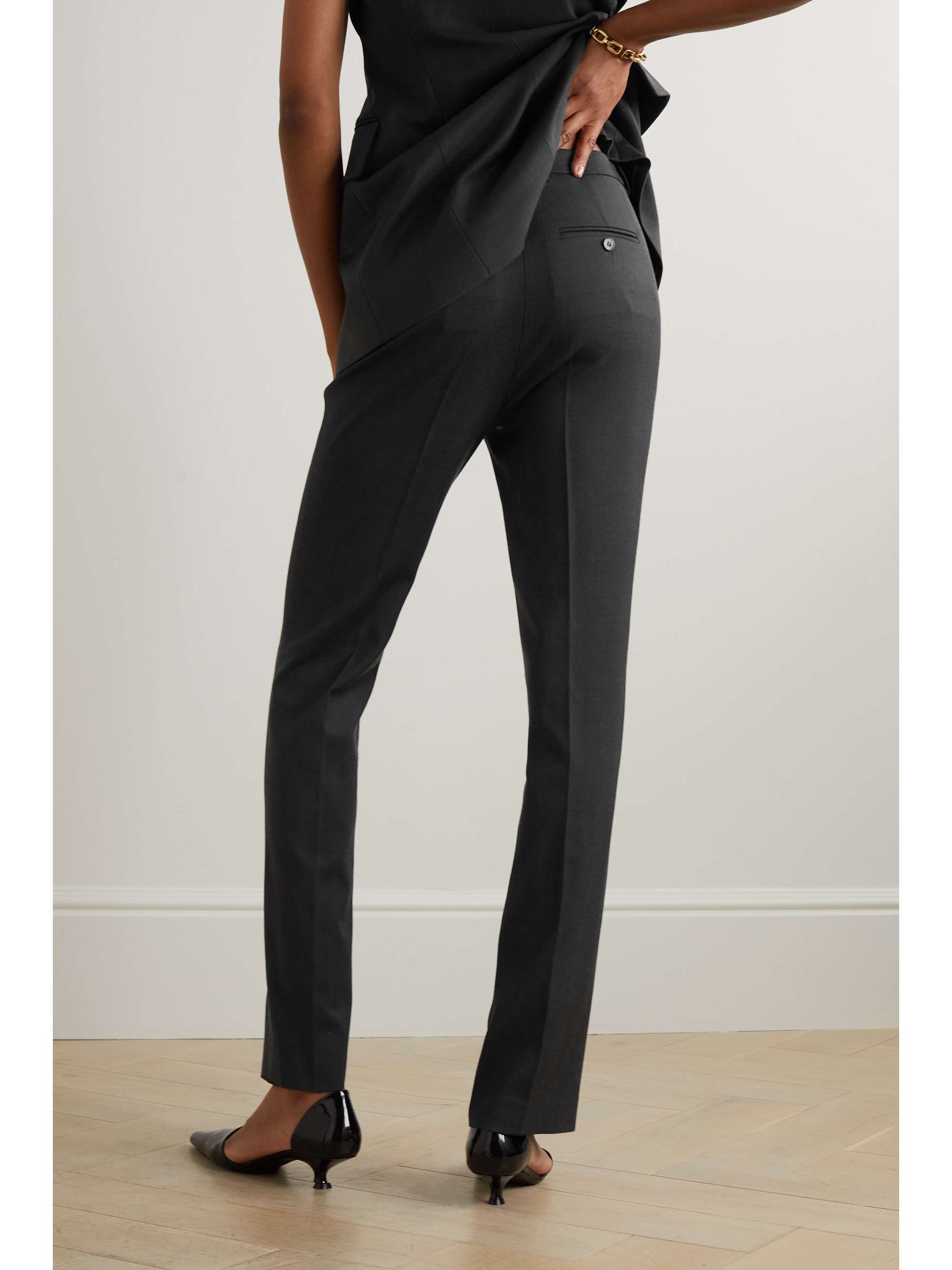 LVIR Woven slim-leg pants