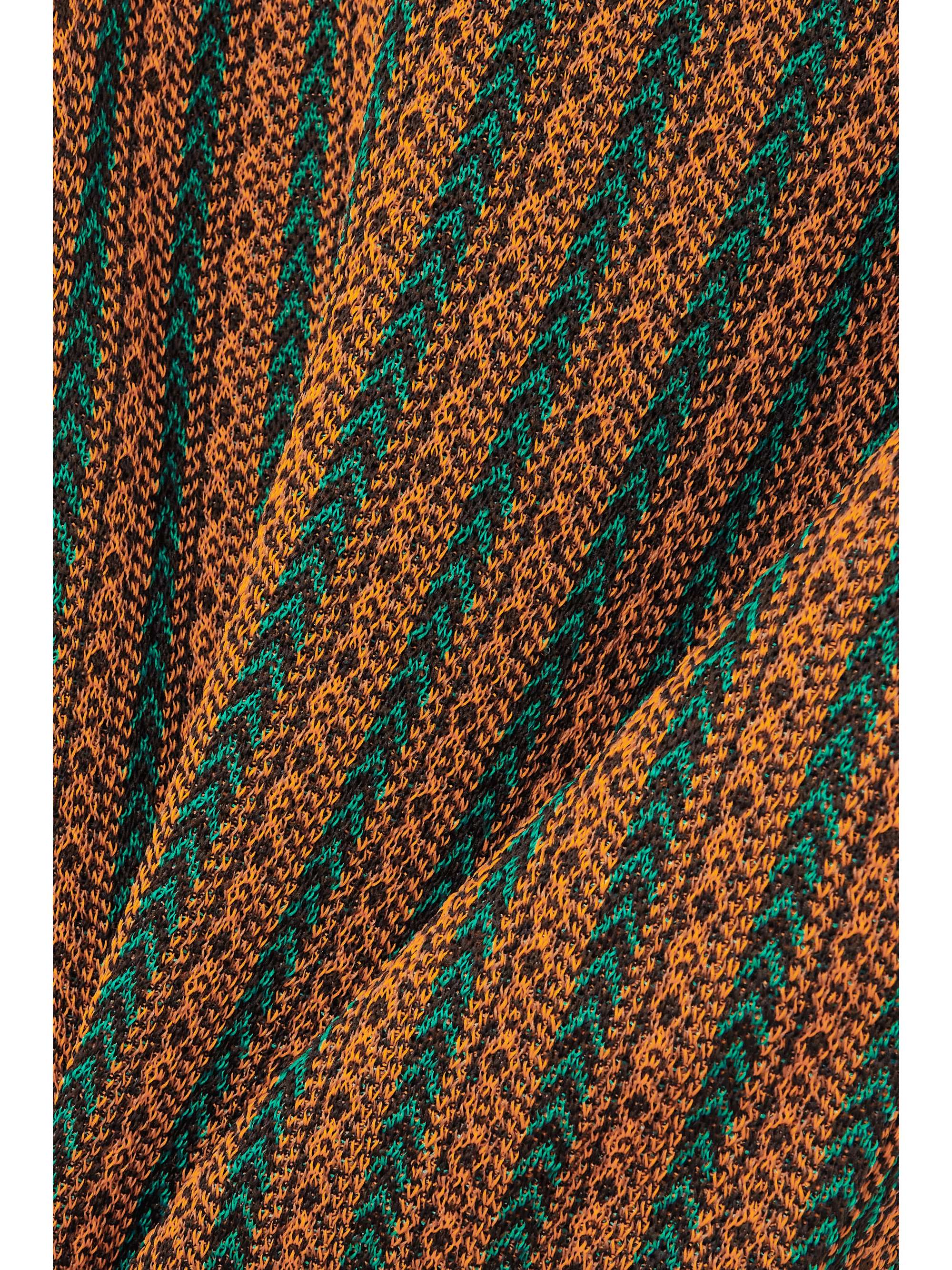 WALES BONNER Orchestre striped jacquard-knit vest
