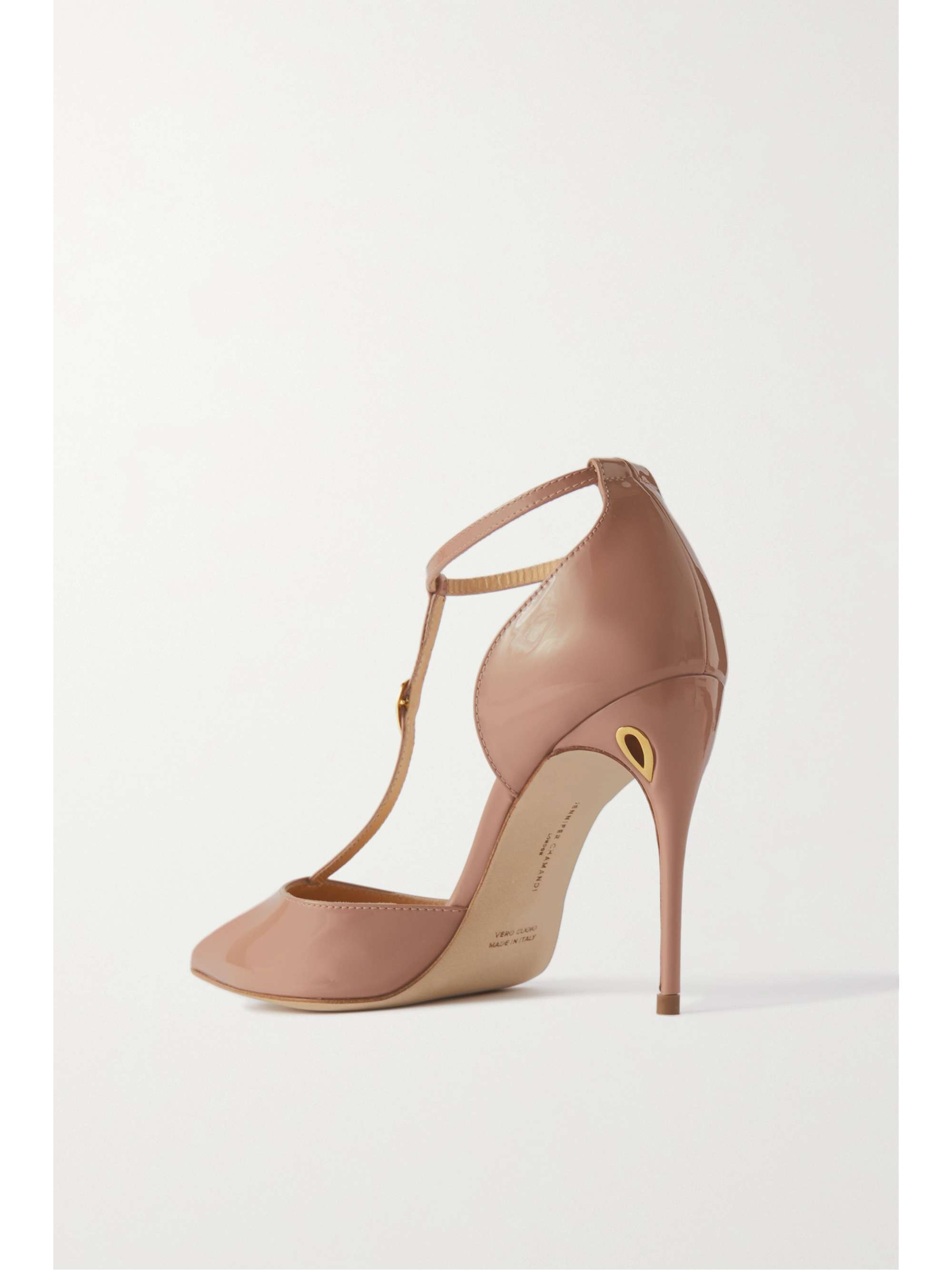 JENNIFER CHAMANDI Donato 105 patent-leather pumps