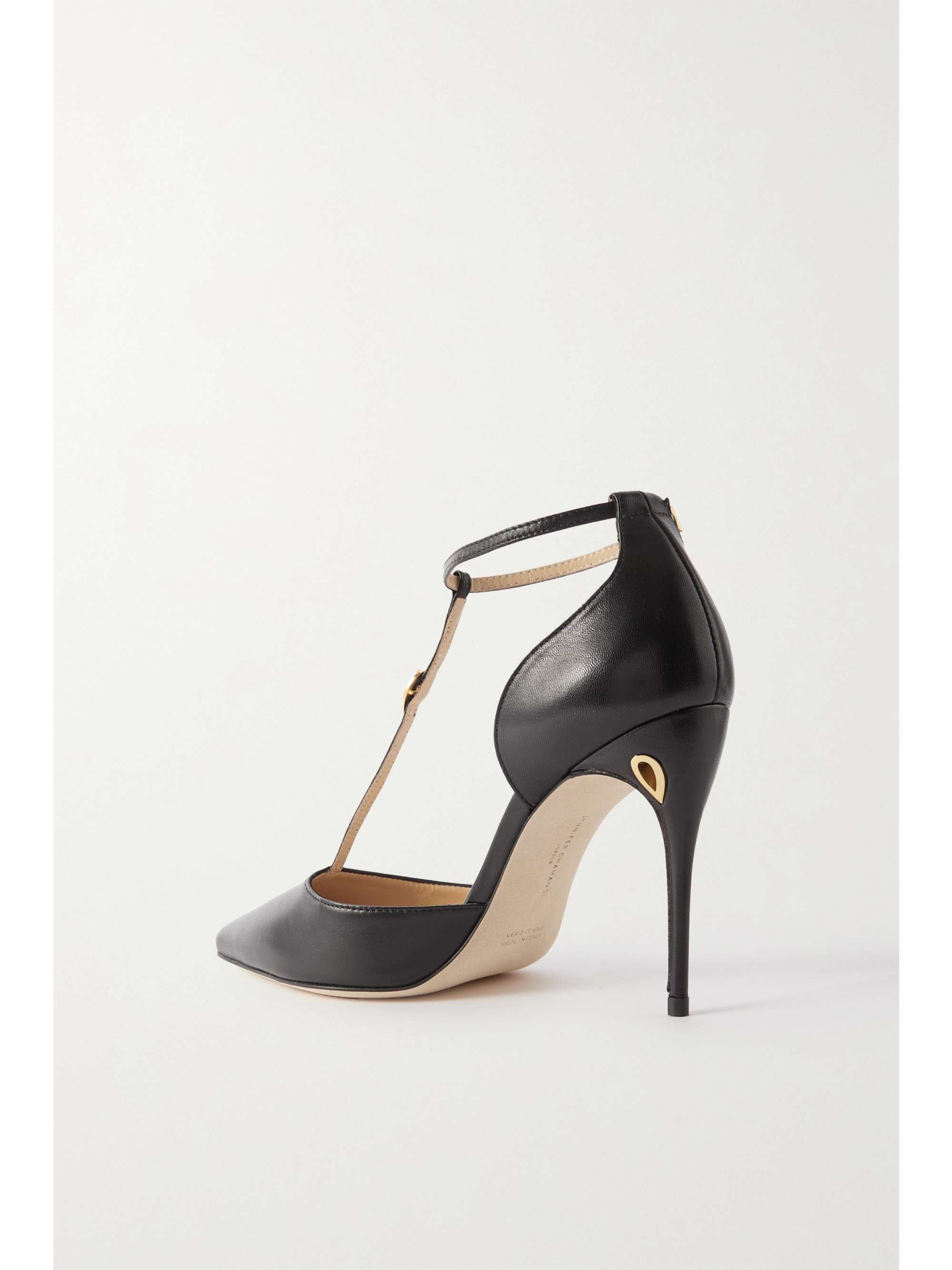 JENNIFER CHAMANDI Donato 105 leather pumps