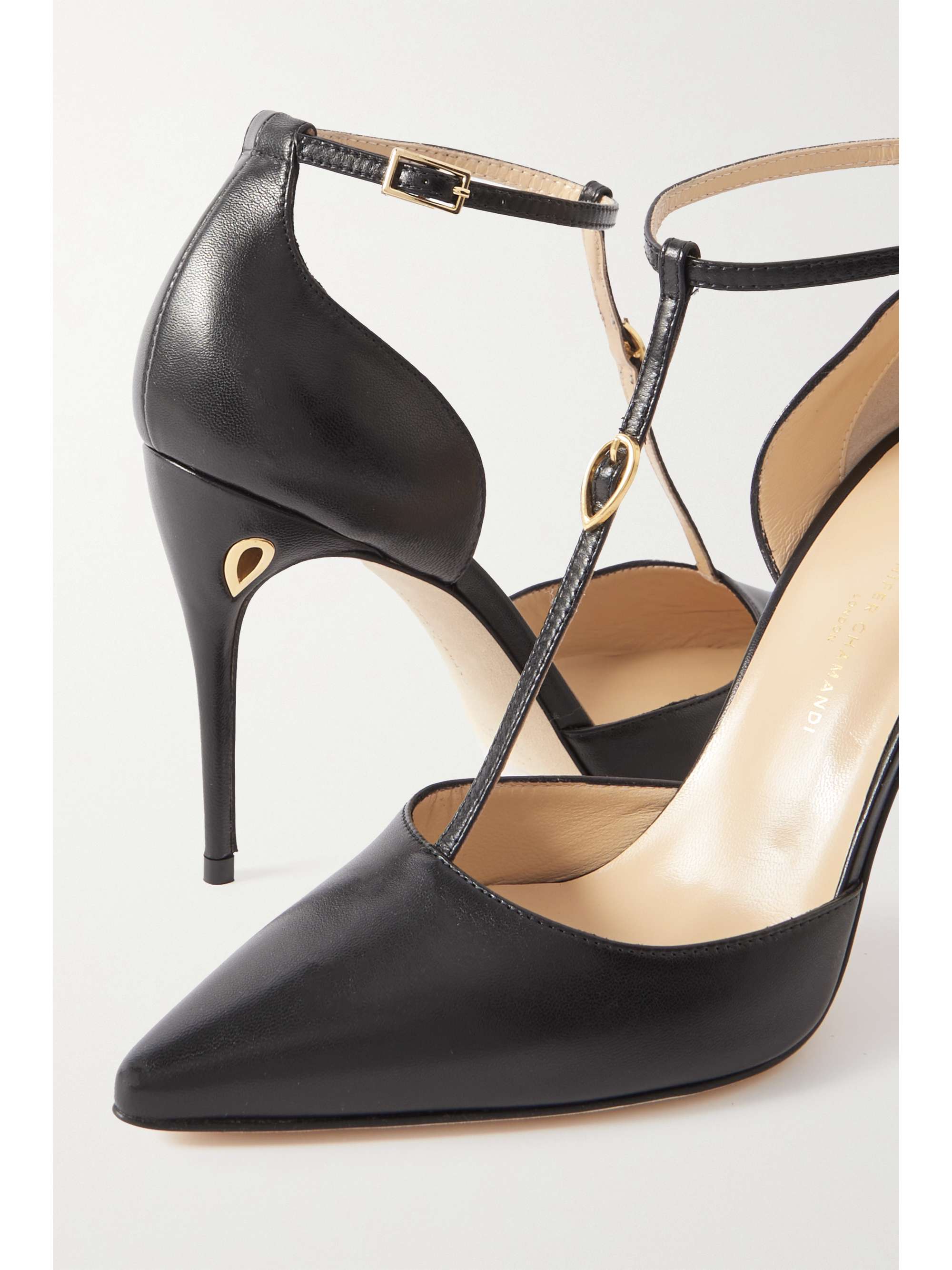 JENNIFER CHAMANDI Donato 105 leather pumps