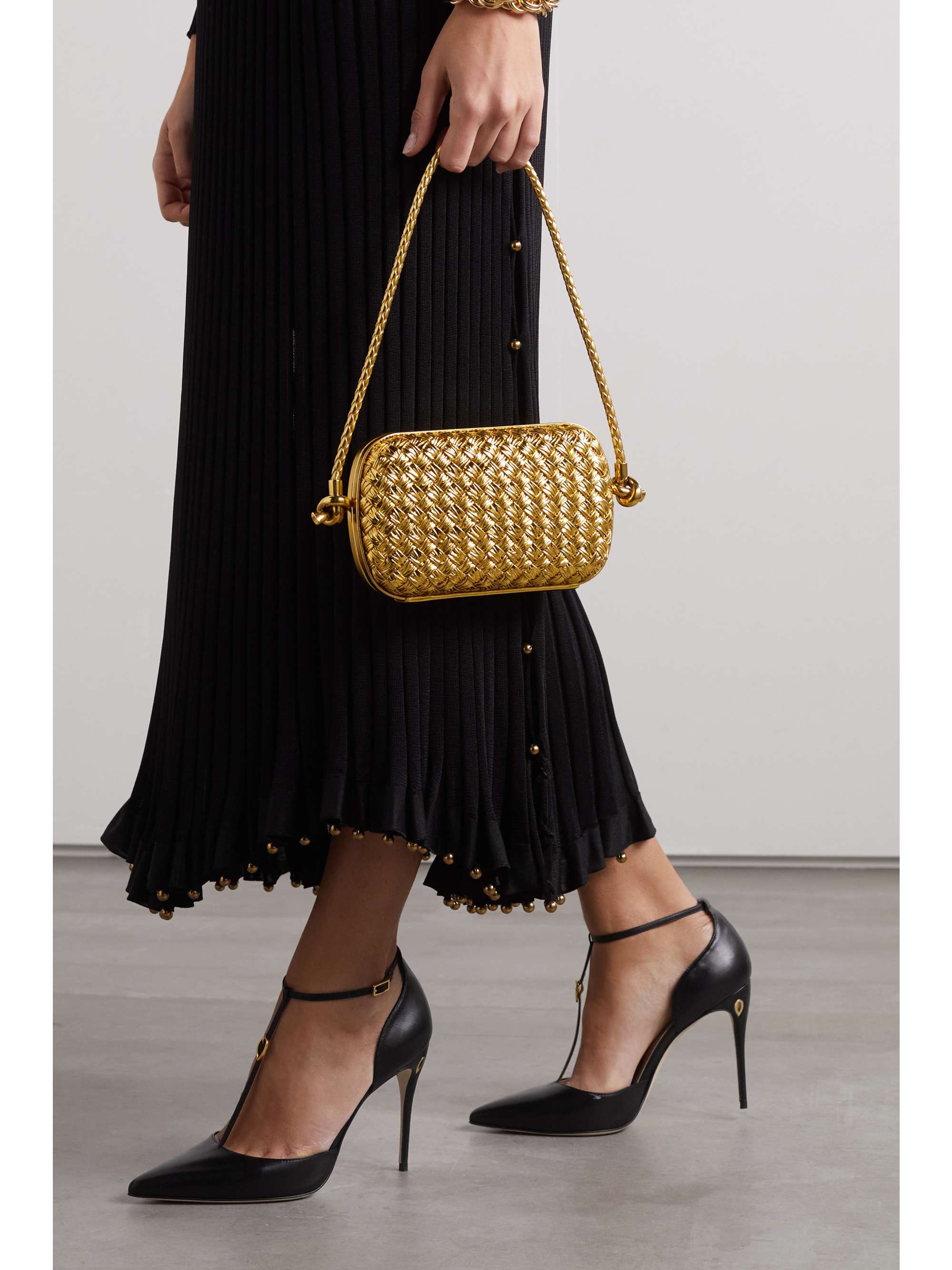 JENNIFER CHAMANDI Donato 105 leather pumps