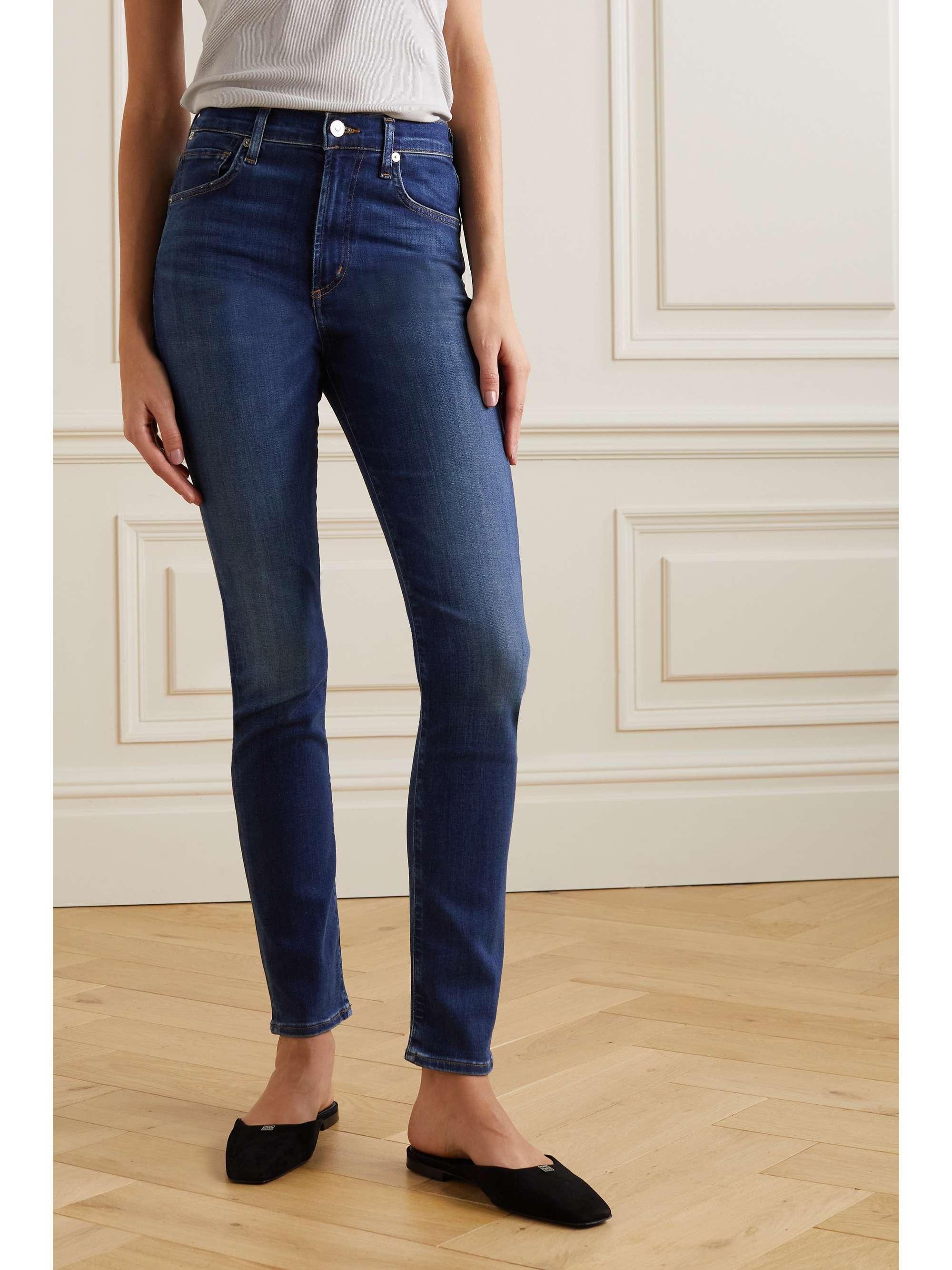 CITIZENS OF HUMANITY Olivia high-rise slim-leg jeans