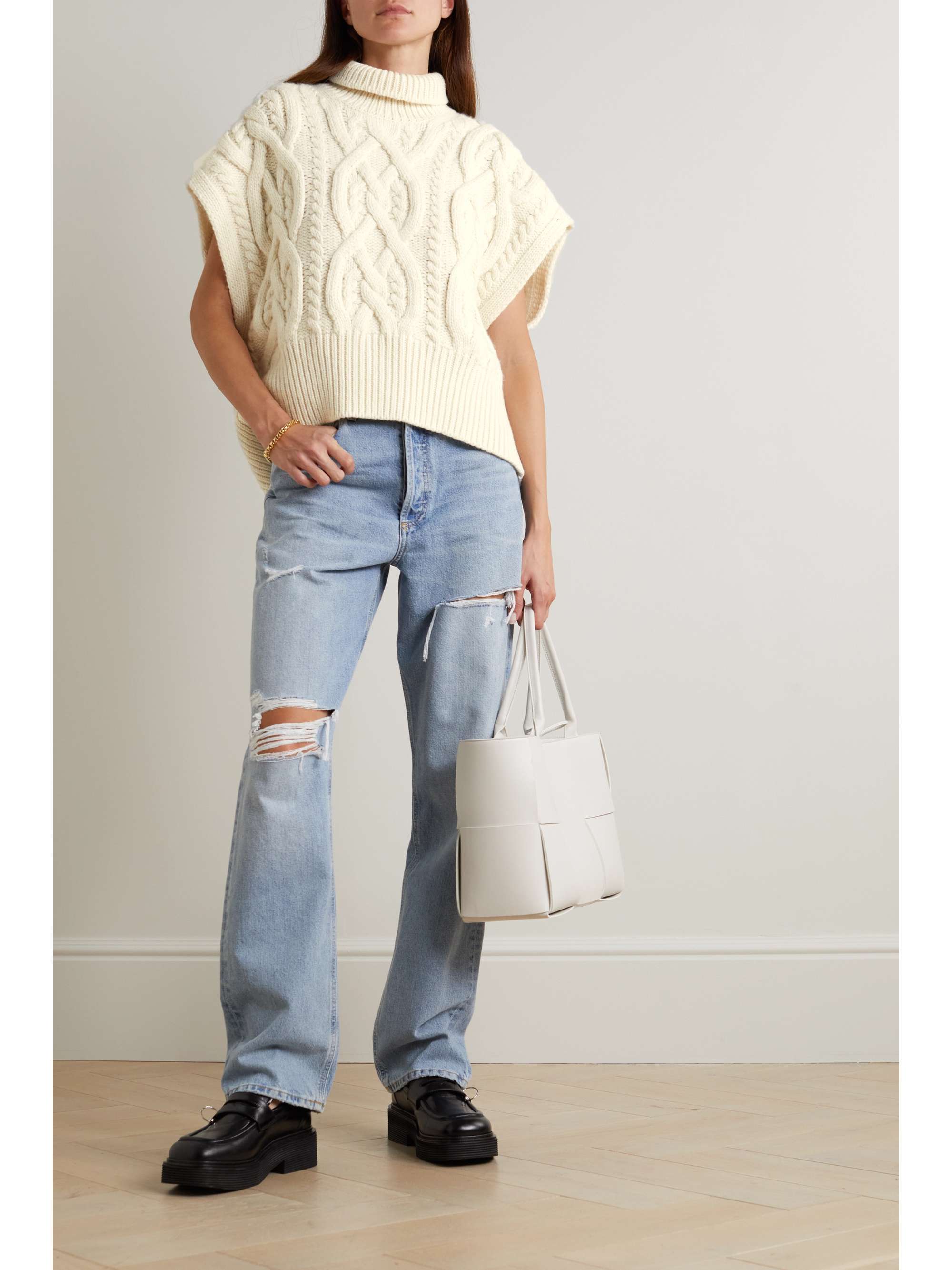 CITIZENS OF HUMANITY Besette cable-knit cashmere sweater