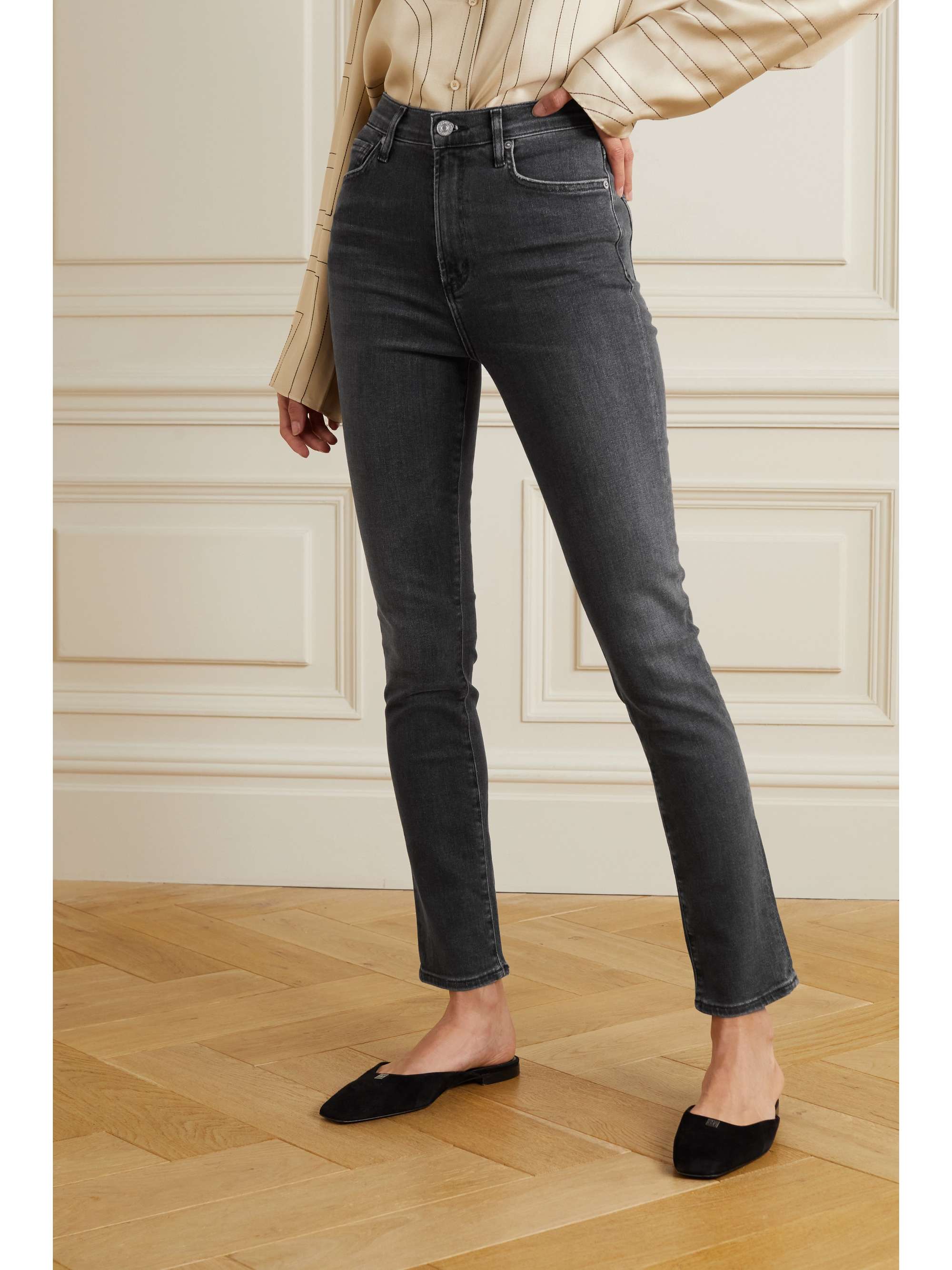 CITIZENS OF HUMANITY Olivia high-rise slim-leg jeans