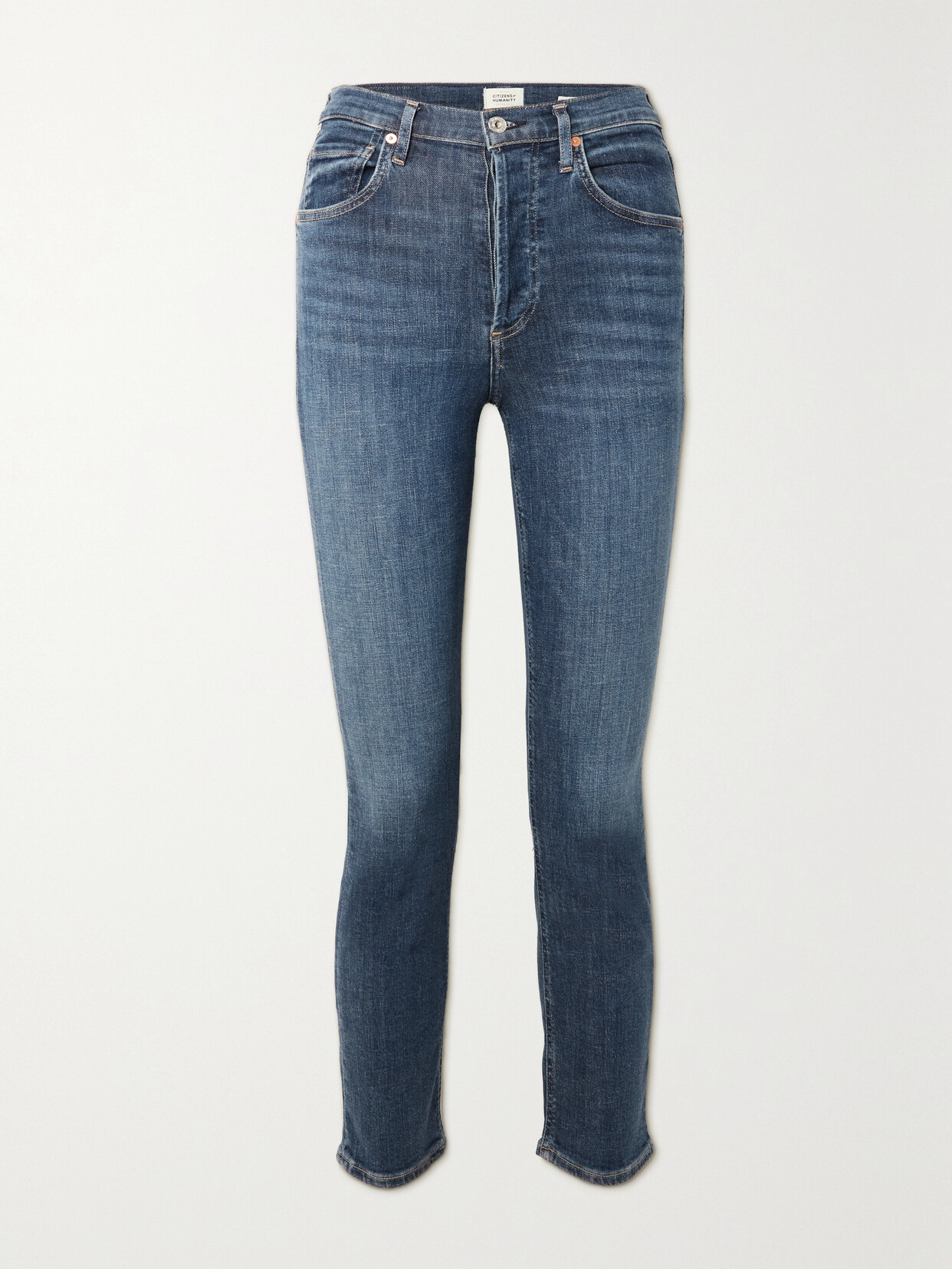Citizens of Humanity Jolene High-rise Straight-leg Jeans - Blue