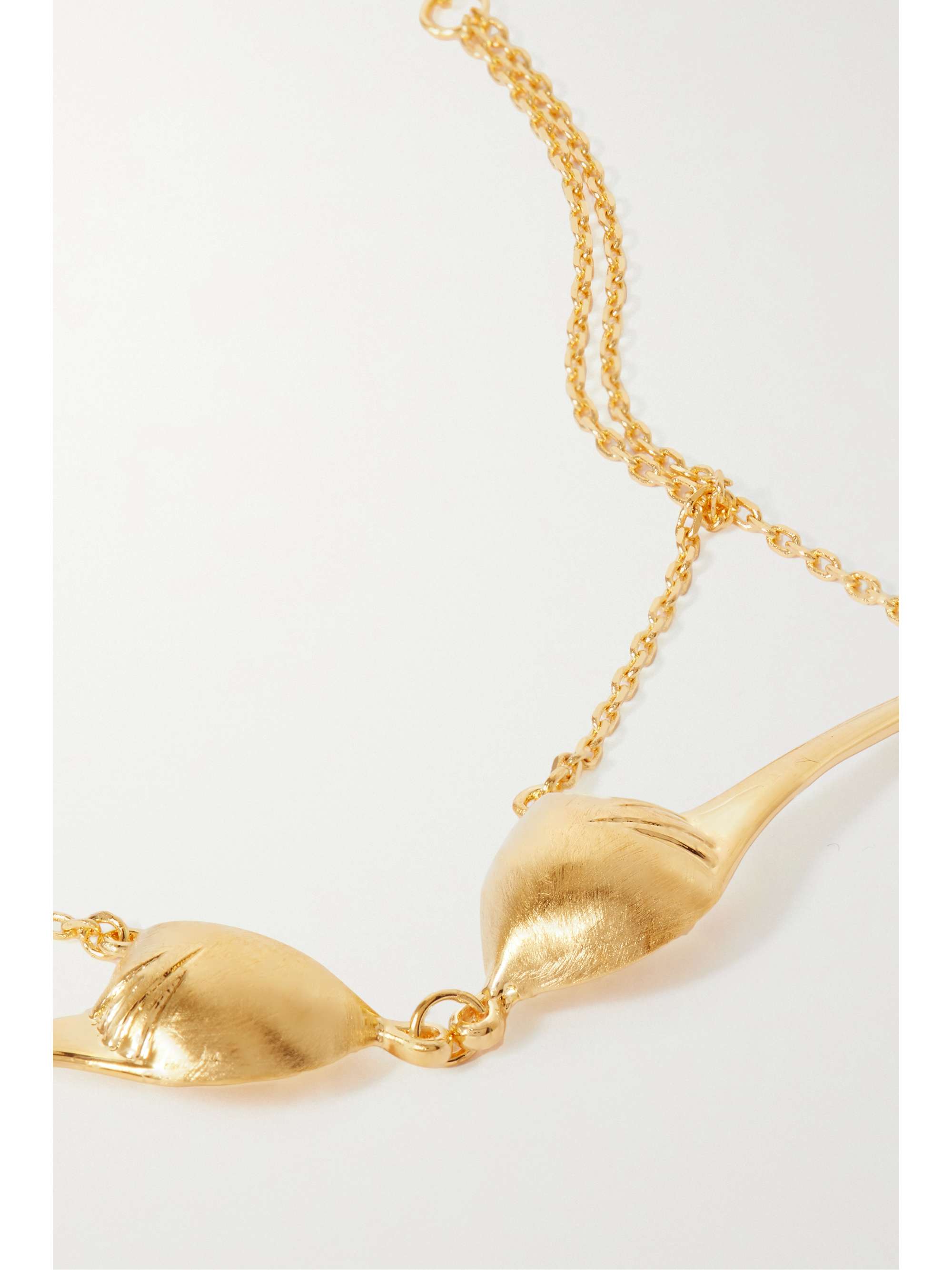ANISSA KERMICHE Bra-celet gold-plated bracelet