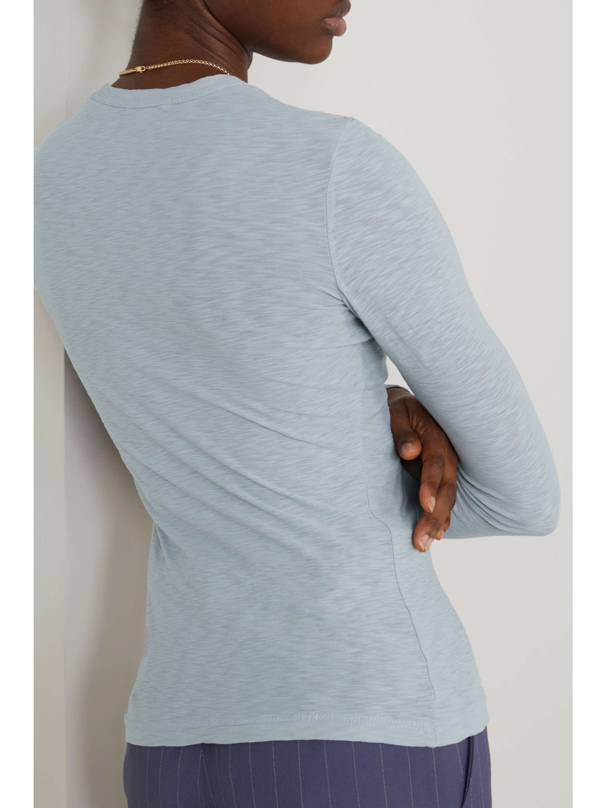 JAMES PERSE Slub cotton top