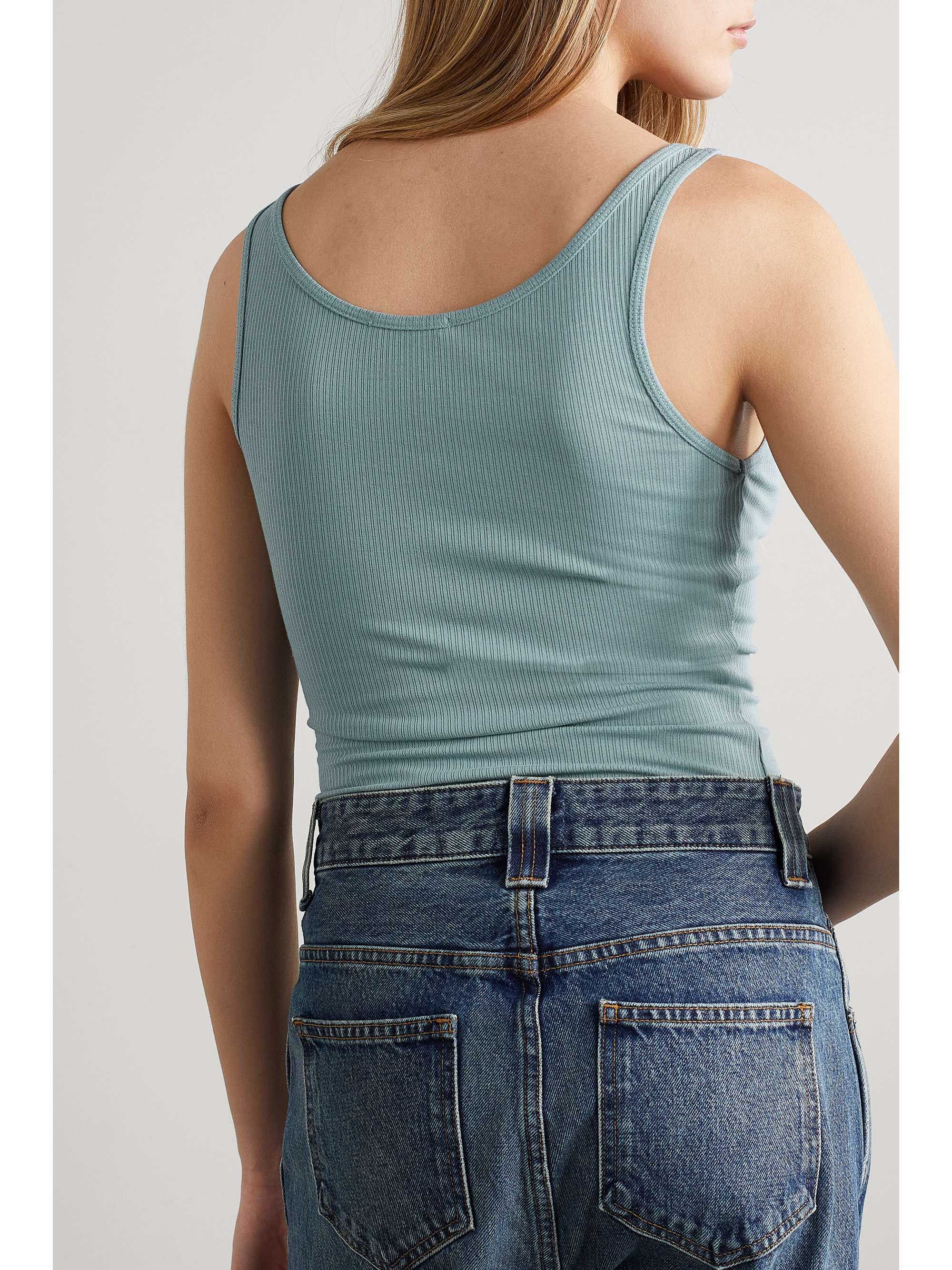 JAMES PERSE The Daily ribbed stretch-Supima cotton tank