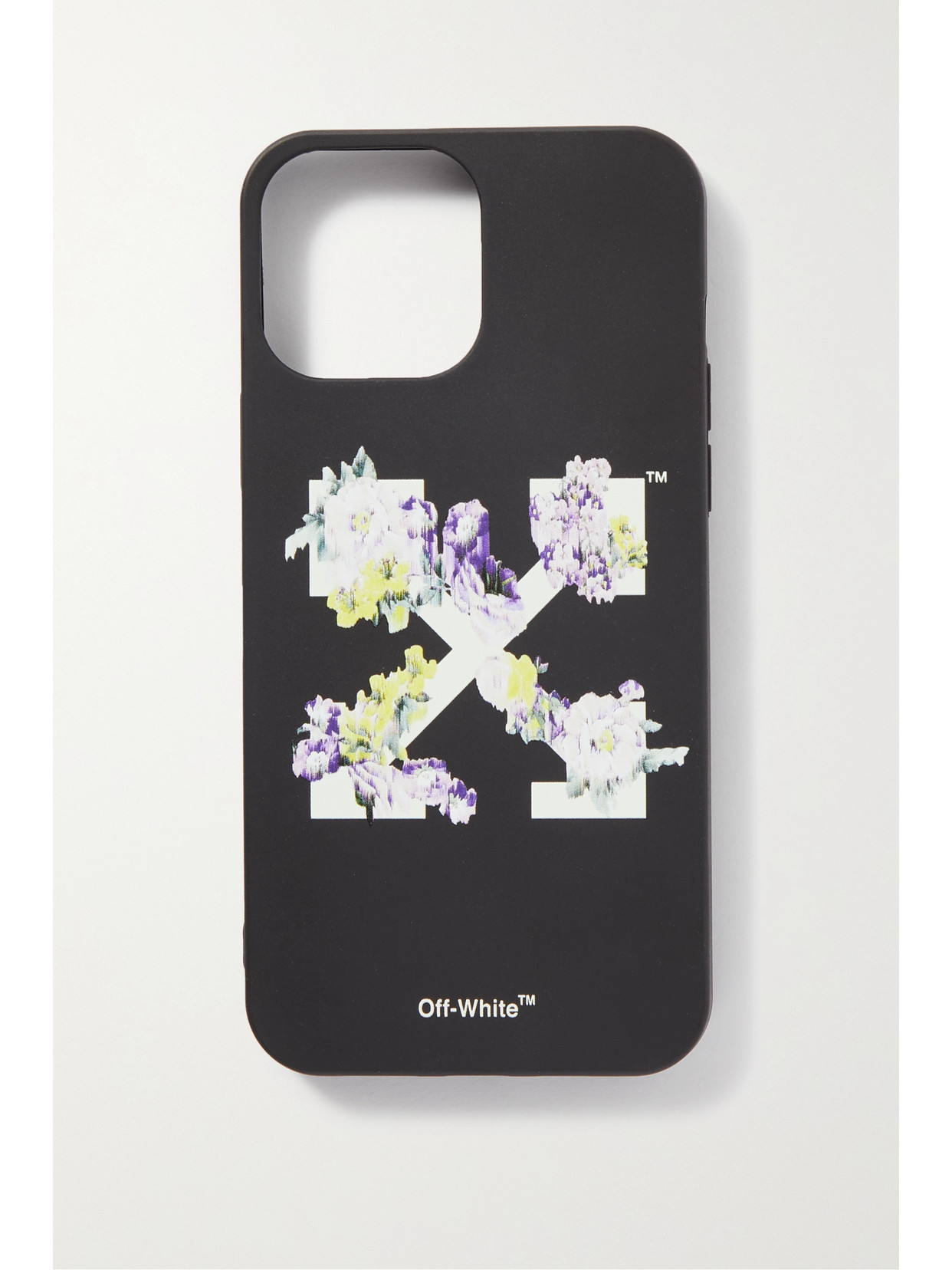 Off-White - Printed Tpu Iphone 13 Pro Max Case - Black