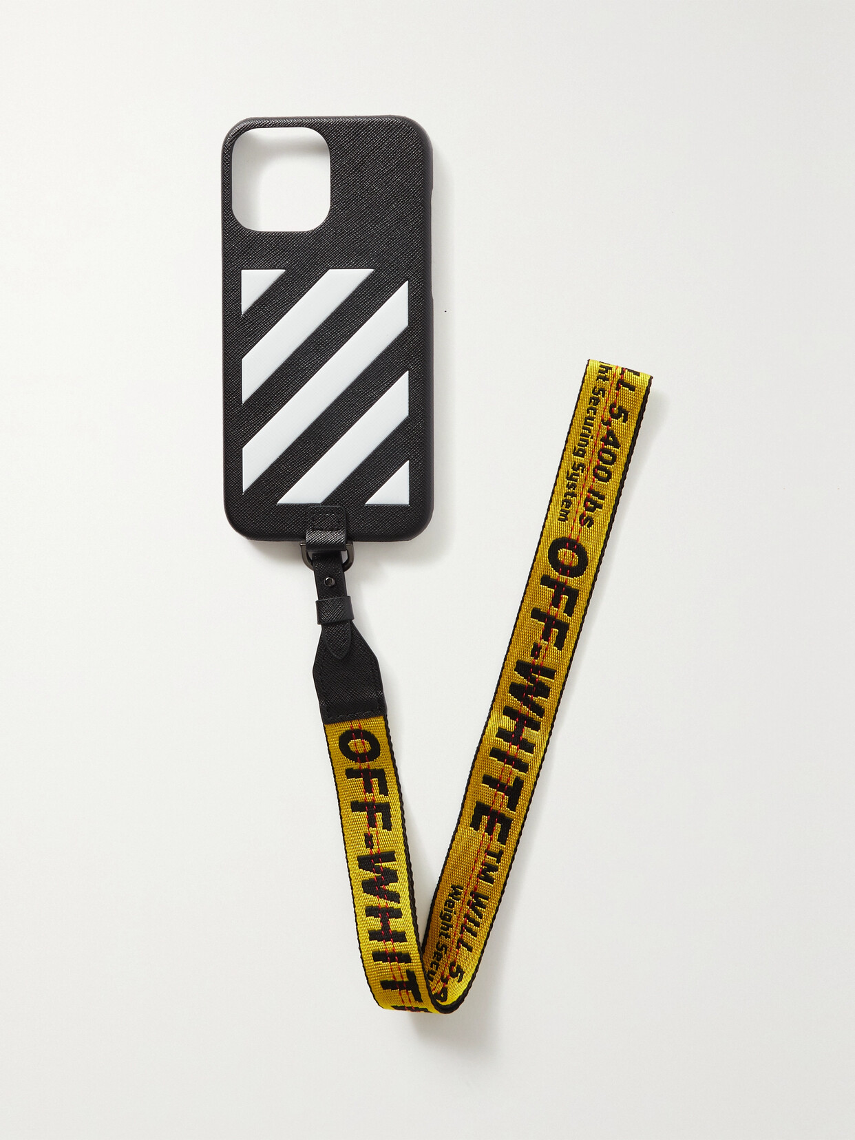 Off-White - Blinder Printed Pvc Iphone 13 Max Case - Black