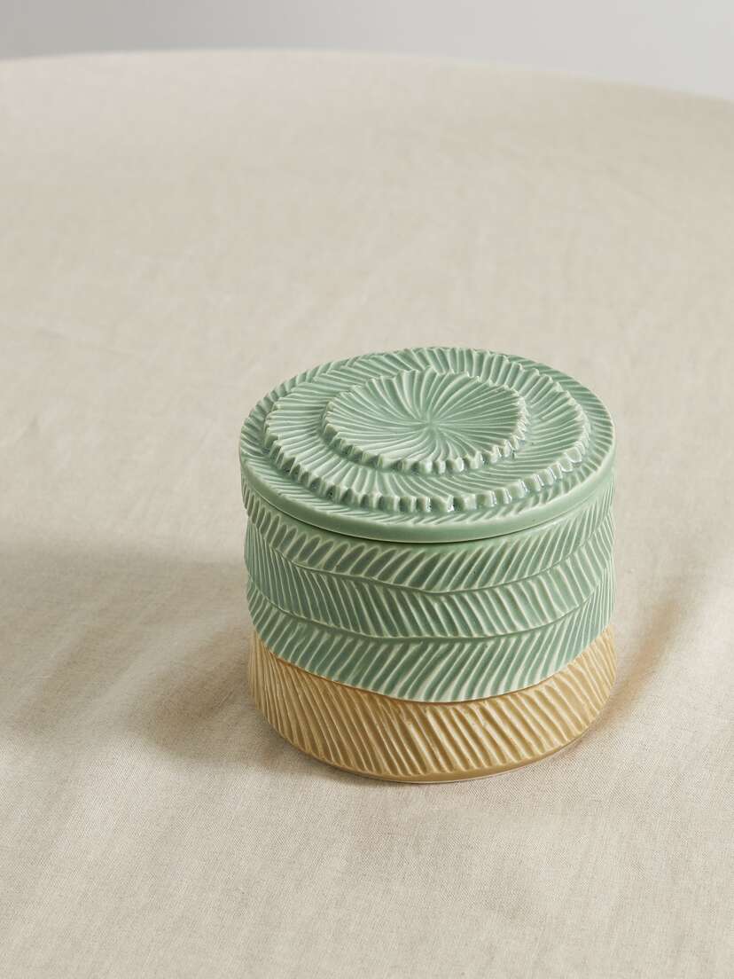 MARLOE MARLOE + Net Sustain Glazed Ceramic Vanity Box