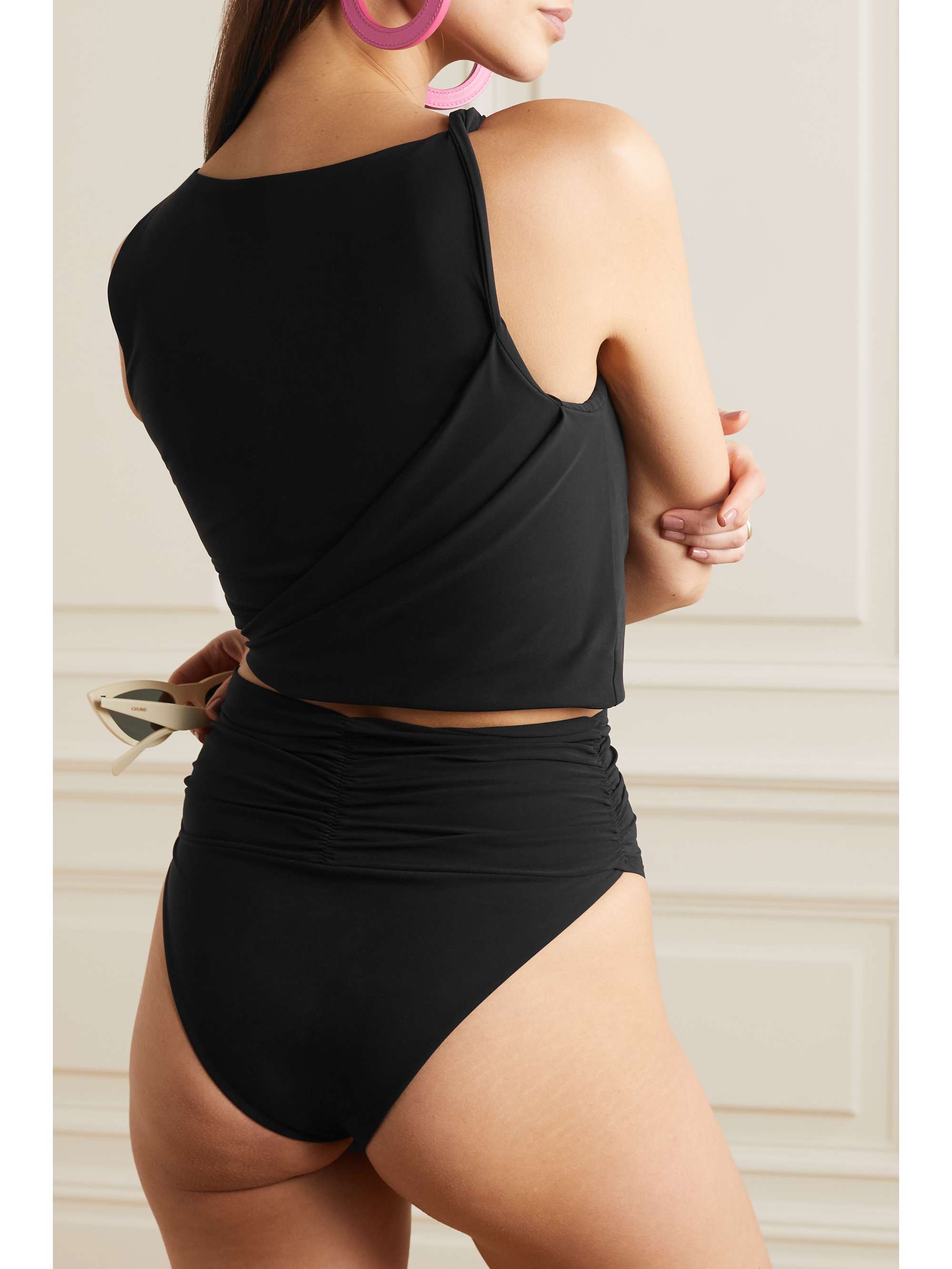 MAGDA BUTRYM Twist-front bikini top