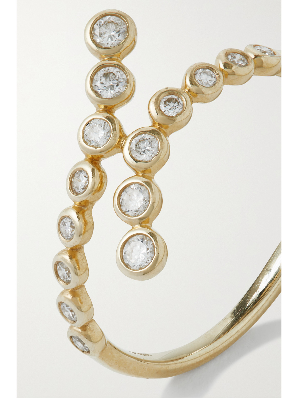 Stone And Strand 10-karat Gold Diamond Ring In Gold