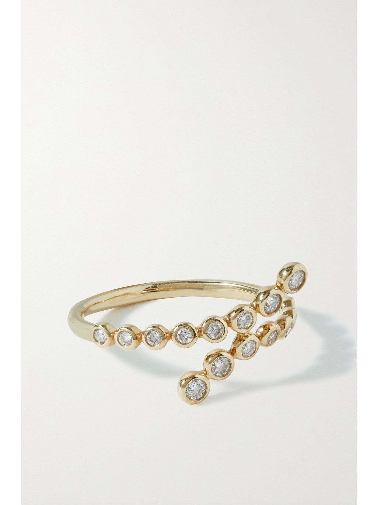 Stone And Strand 10-karat Gold Diamond Ring