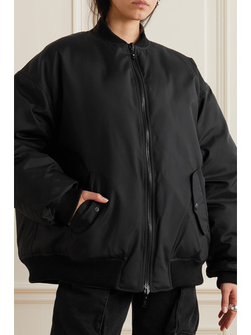 Wardrobe.NYC Reversible quilted shell bomber jacket