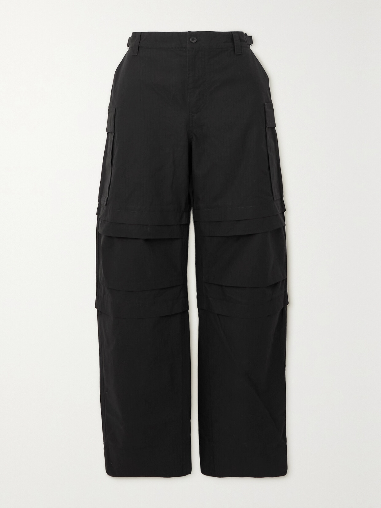 Shop Wardrobe.nyc Cotton-ripstop Cargo Pants In Black