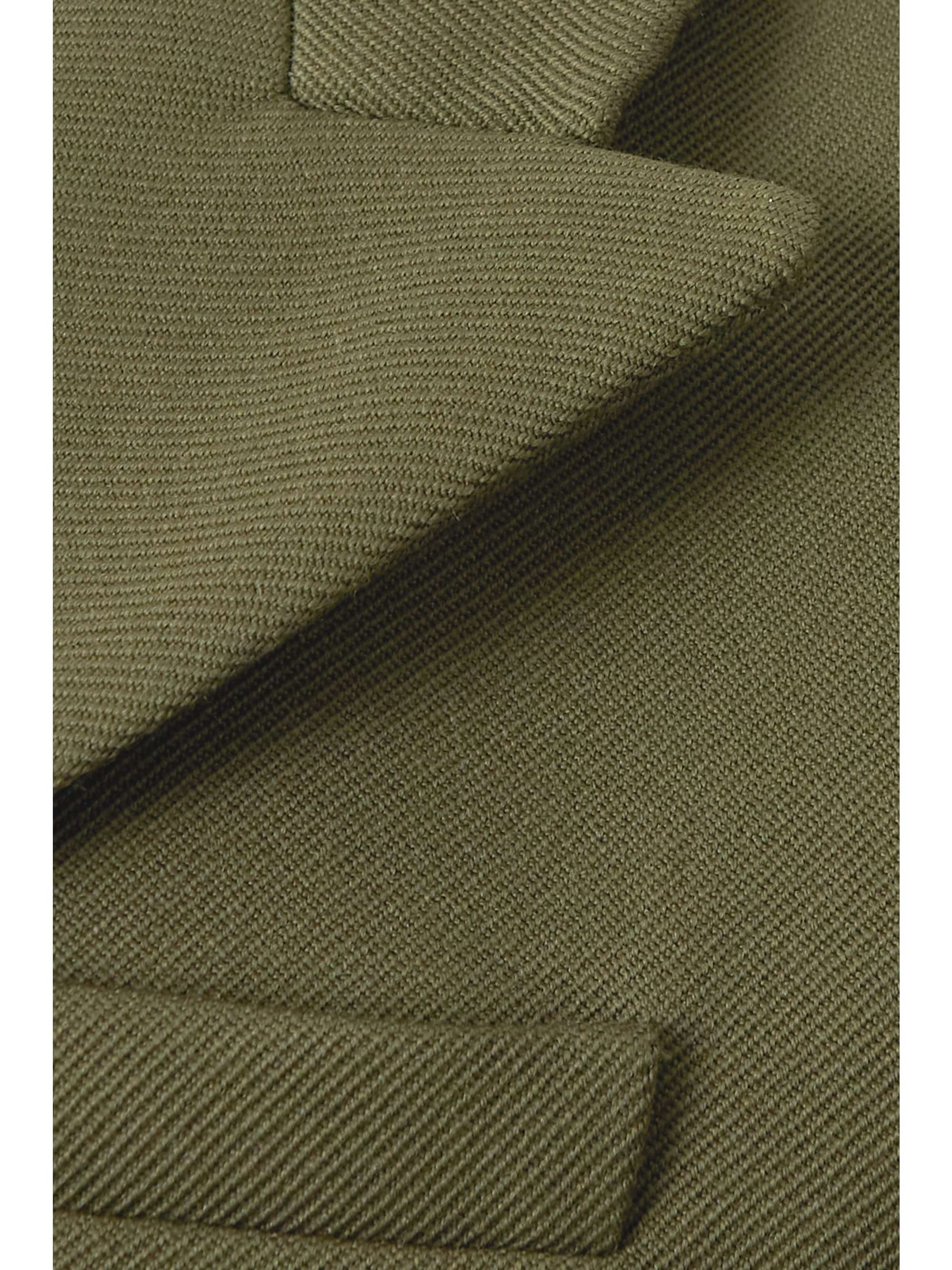 WARDROBE.NYC Doublebreasted merino wooltwill coat NETAPORTER