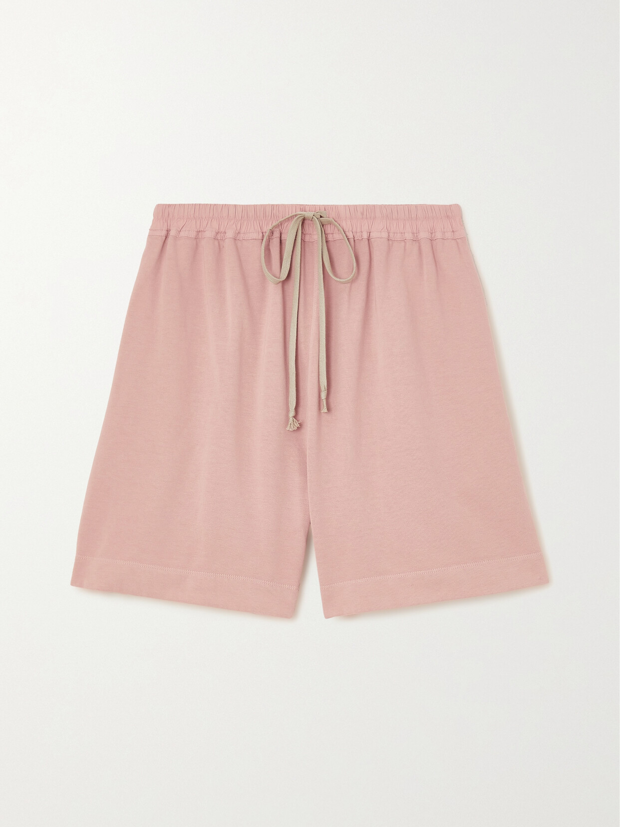 Rick Owens - Cotton-jersey Shorts - Pink