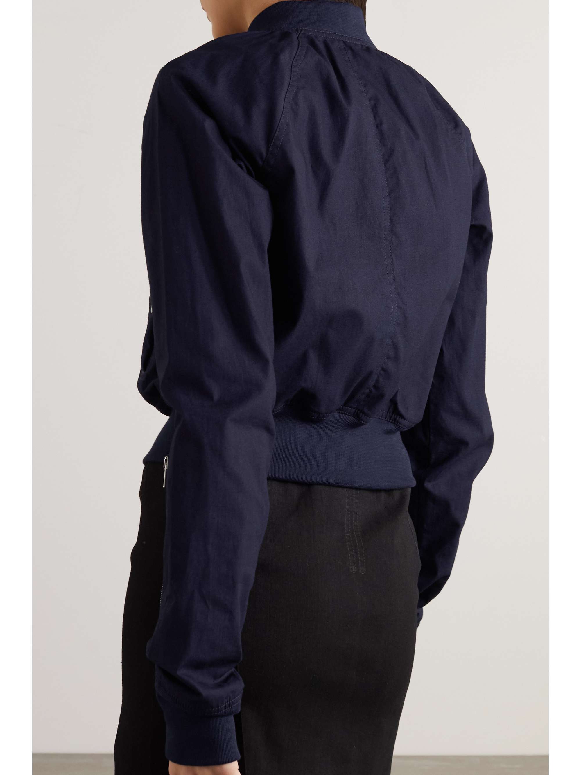 RICK OWENS DRKSHDW 纯棉飞行员夹克