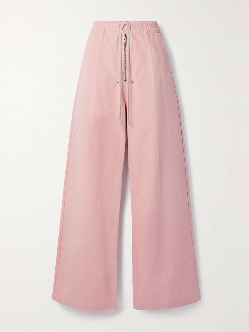 Rick Owens Geth Belas Cotton-ripstop Wide-leg Pants - x large