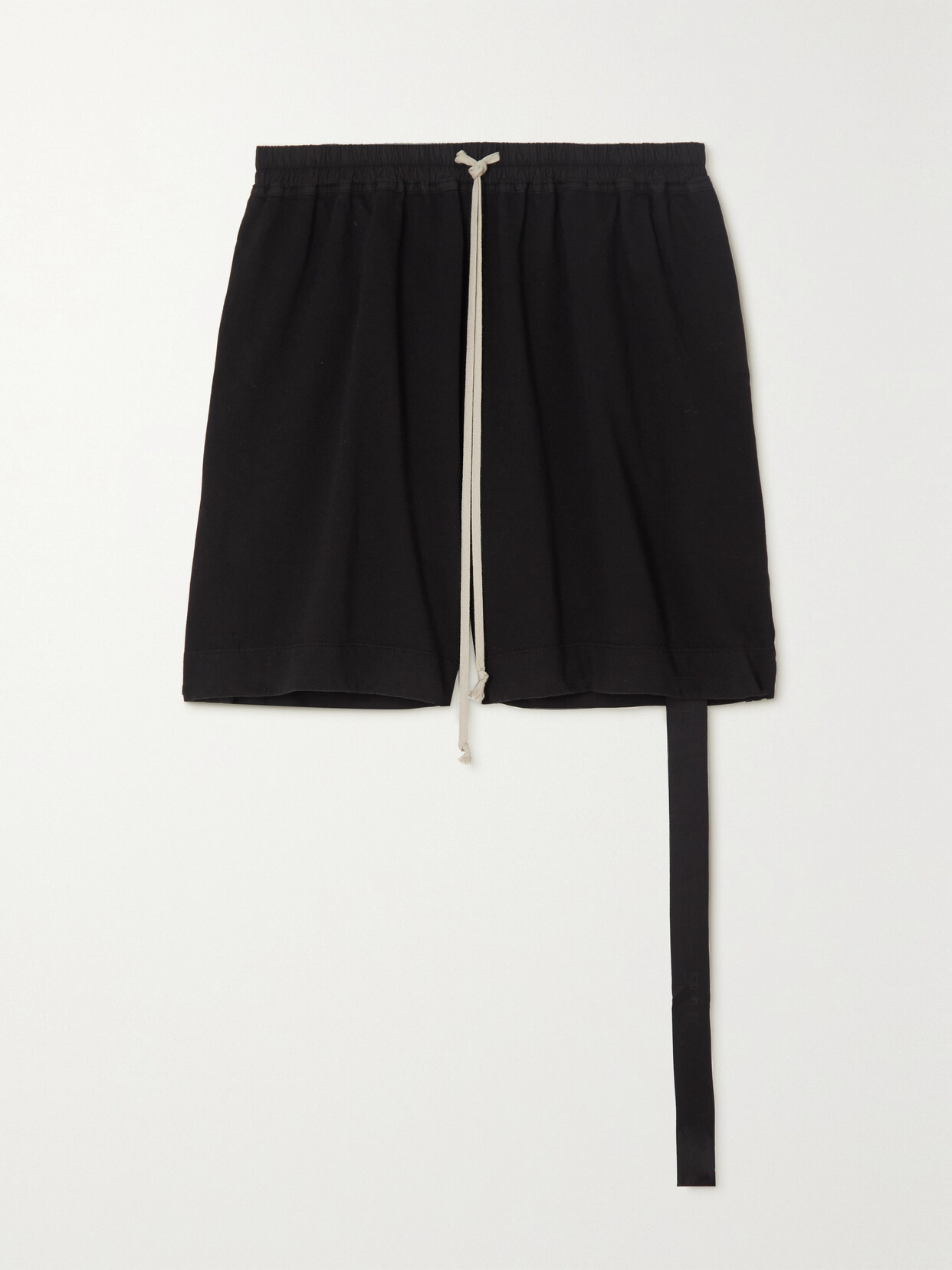 Rick Owens - Cotton-jersey Shorts - Black