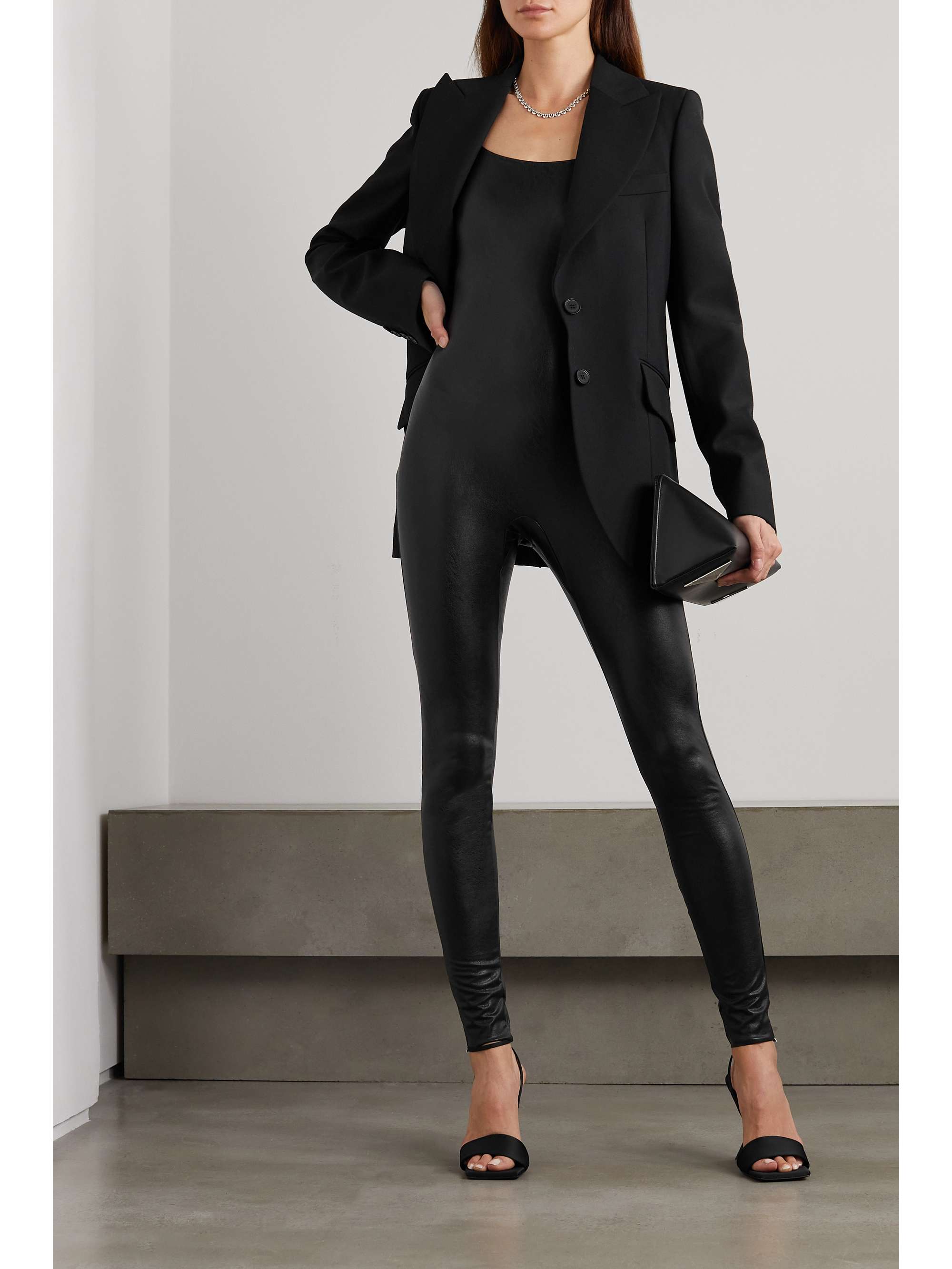 COMMANDO Combinaison en cuir synthétique stretch