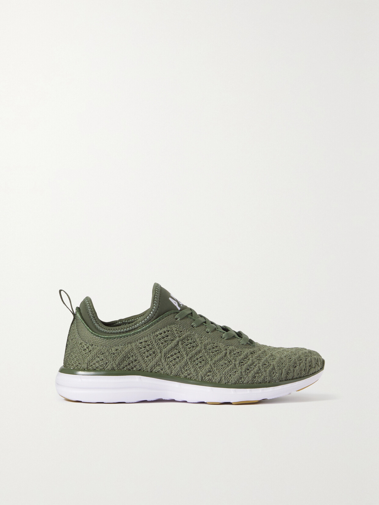 Apl Athletic Propulsion Labs Techloom Phantom Mesh And Scuba Sneakers In Green