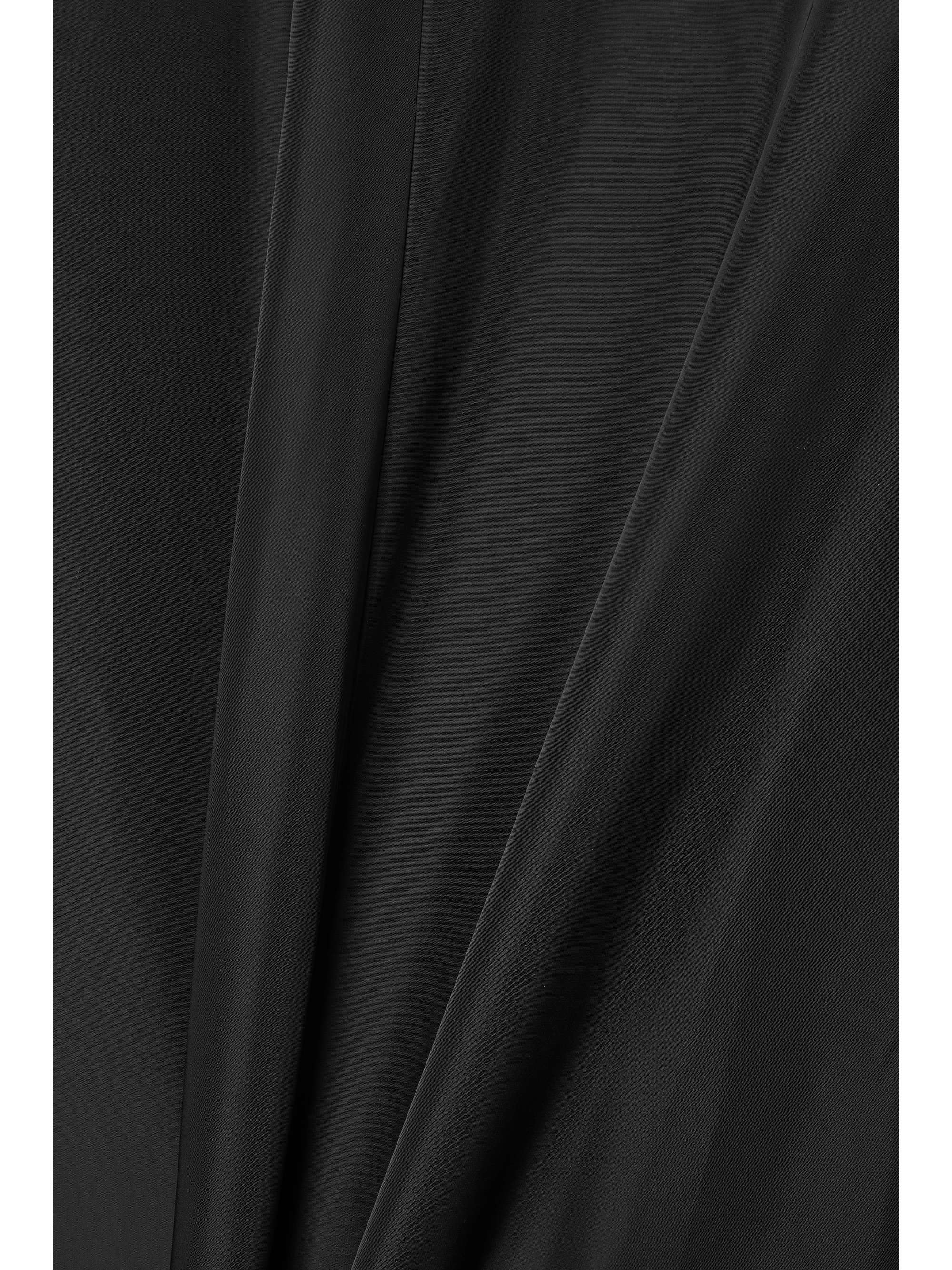 TIBI Asymmetric nylon midi dress NETAPORTER