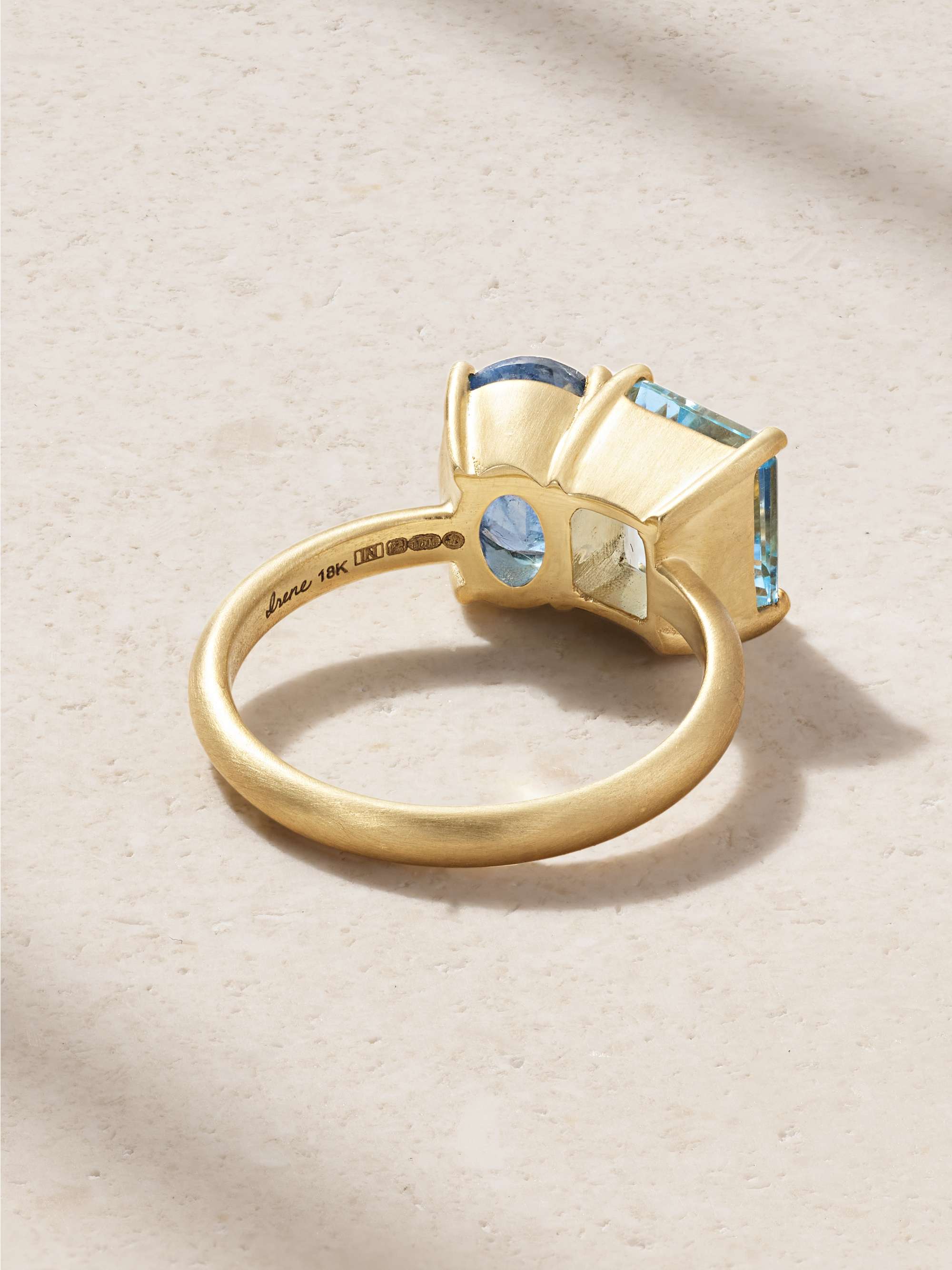 IRENE NEUWIRTH Gemmy Gem 18-karat gold tourmaline ring