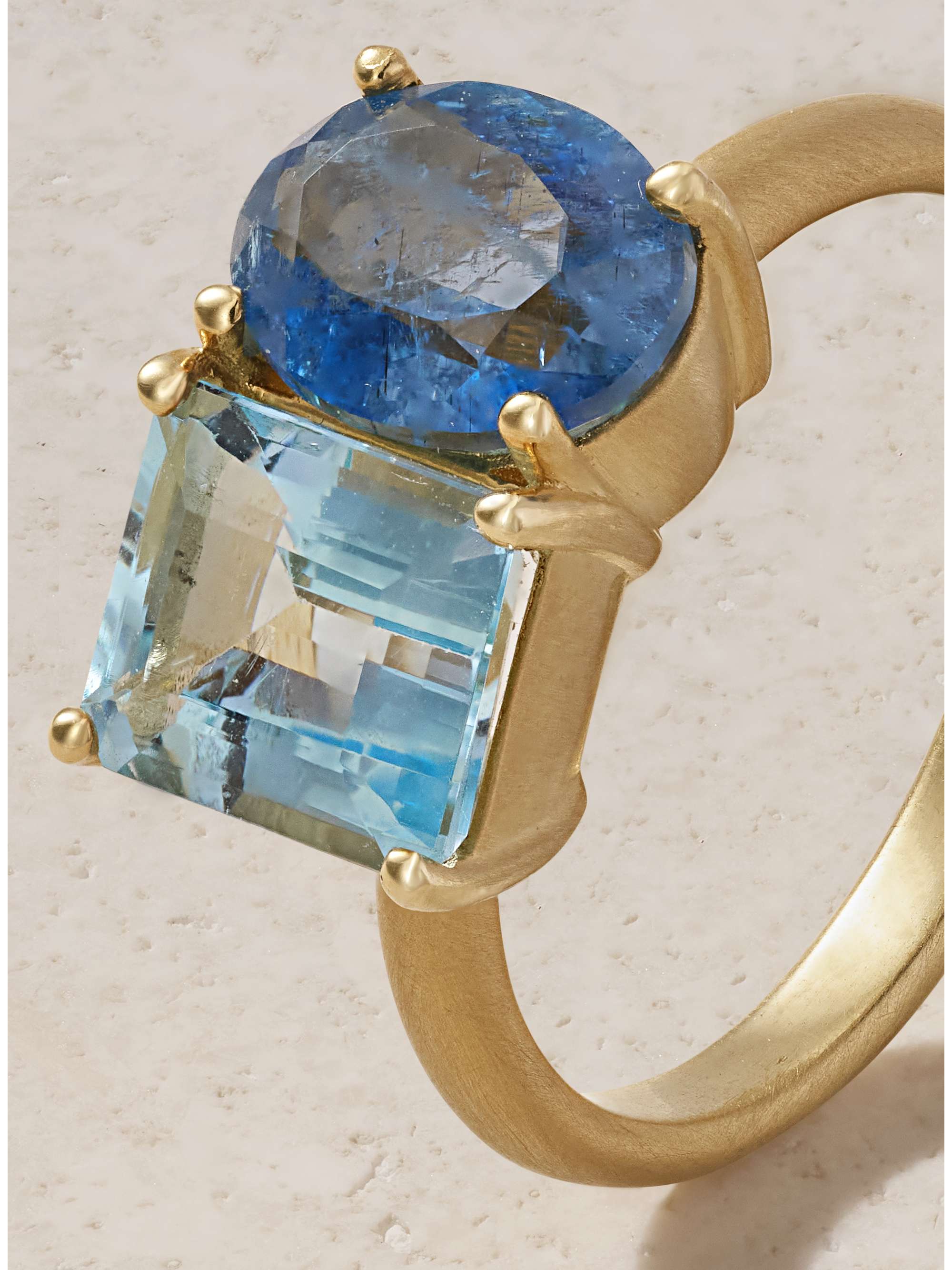 IRENE NEUWIRTH Gemmy Gem 18-karat gold tourmaline ring