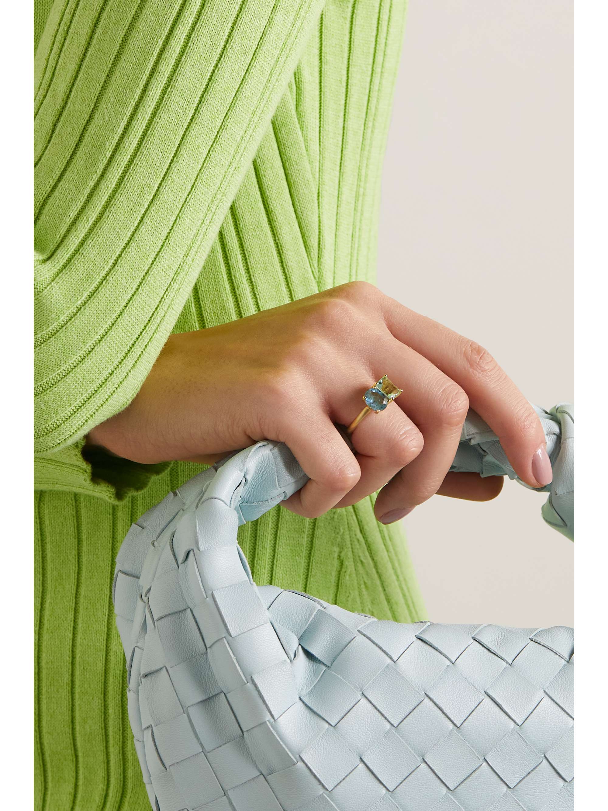 IRENE NEUWIRTH Gemmy Gem 18-karat gold tourmaline ring