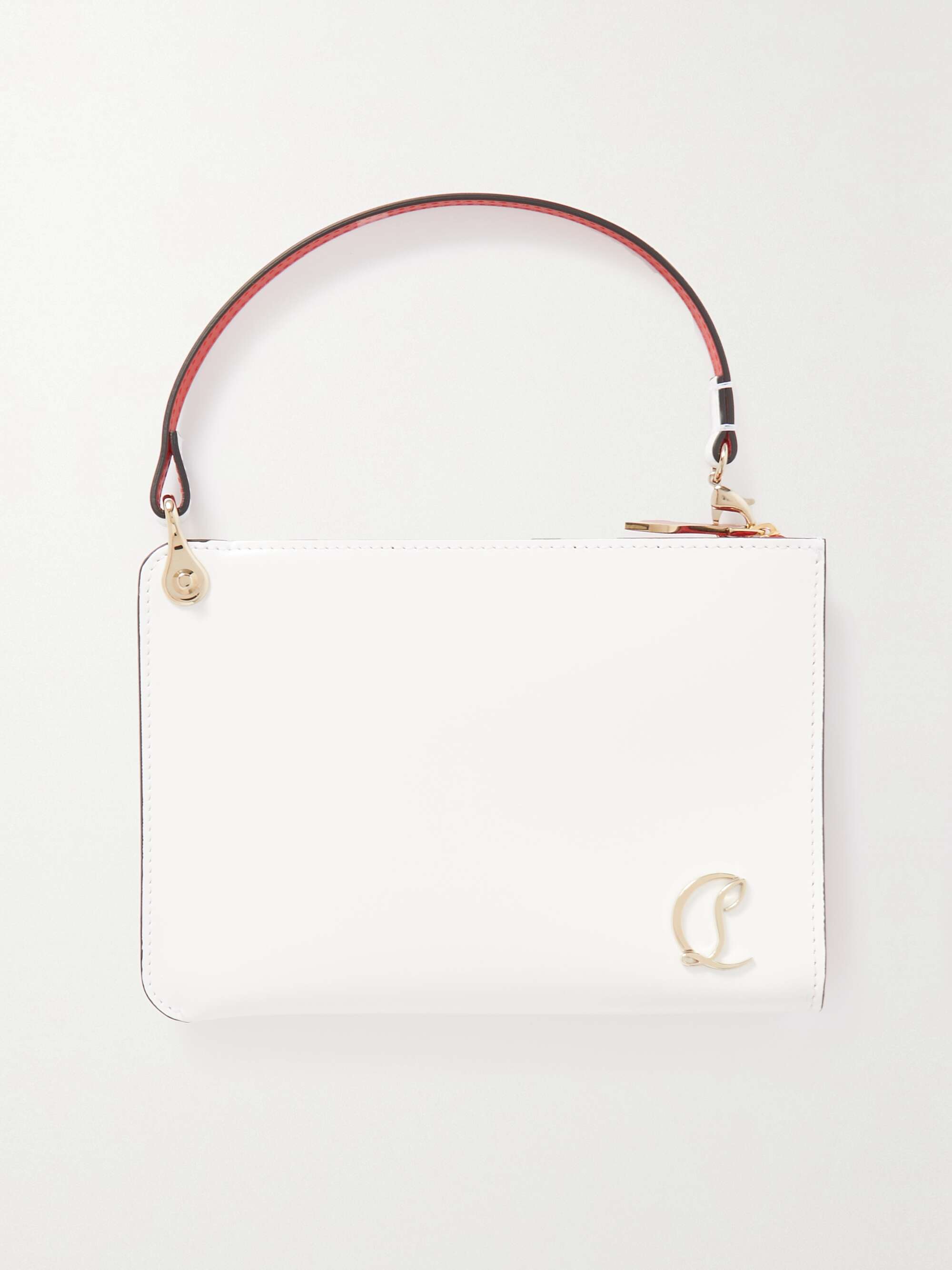 CHRISTIAN LOUBOUTIN Leather pouch NET A PORTER