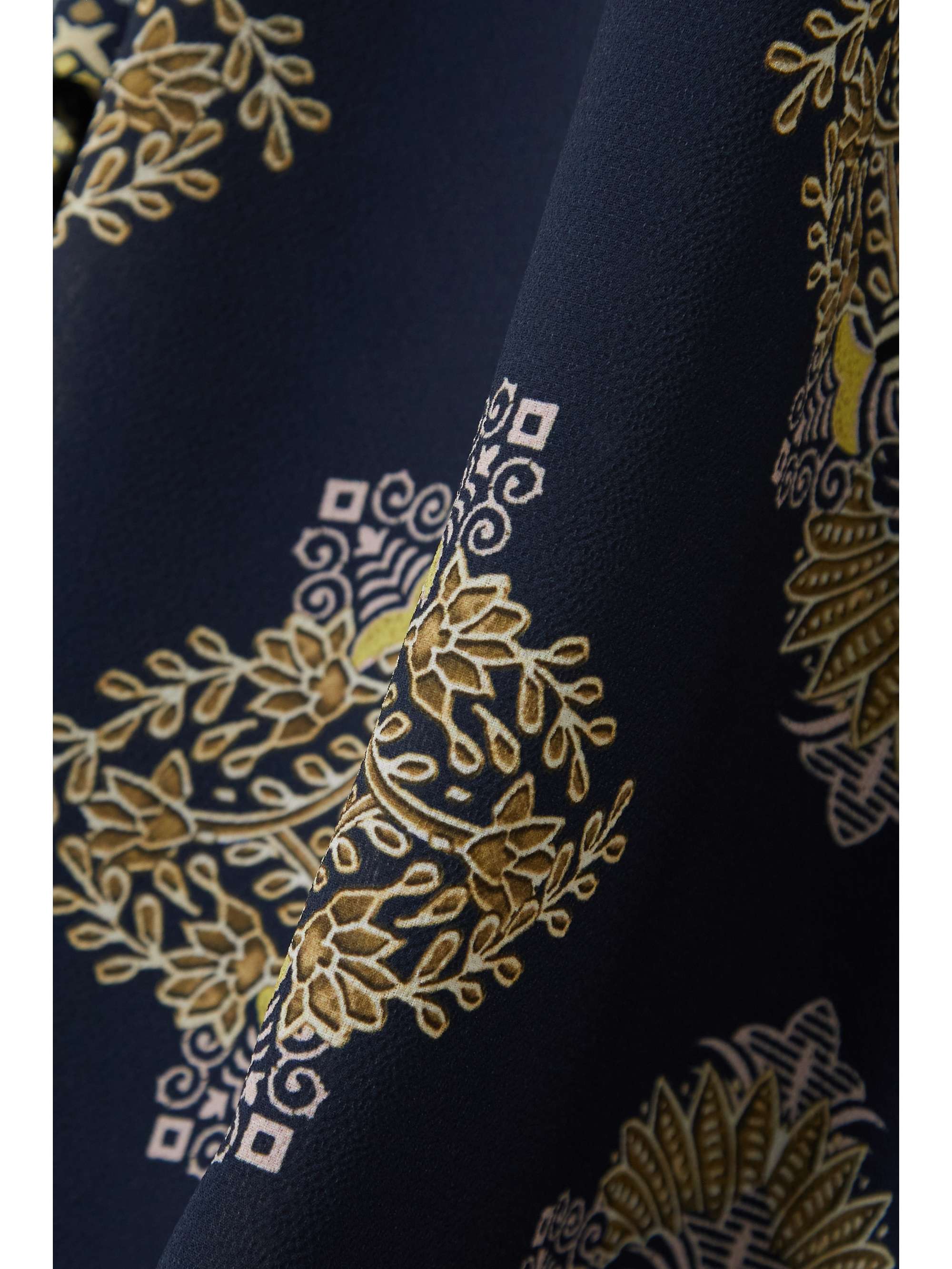 ETRO Printed crepe de chine midi dress