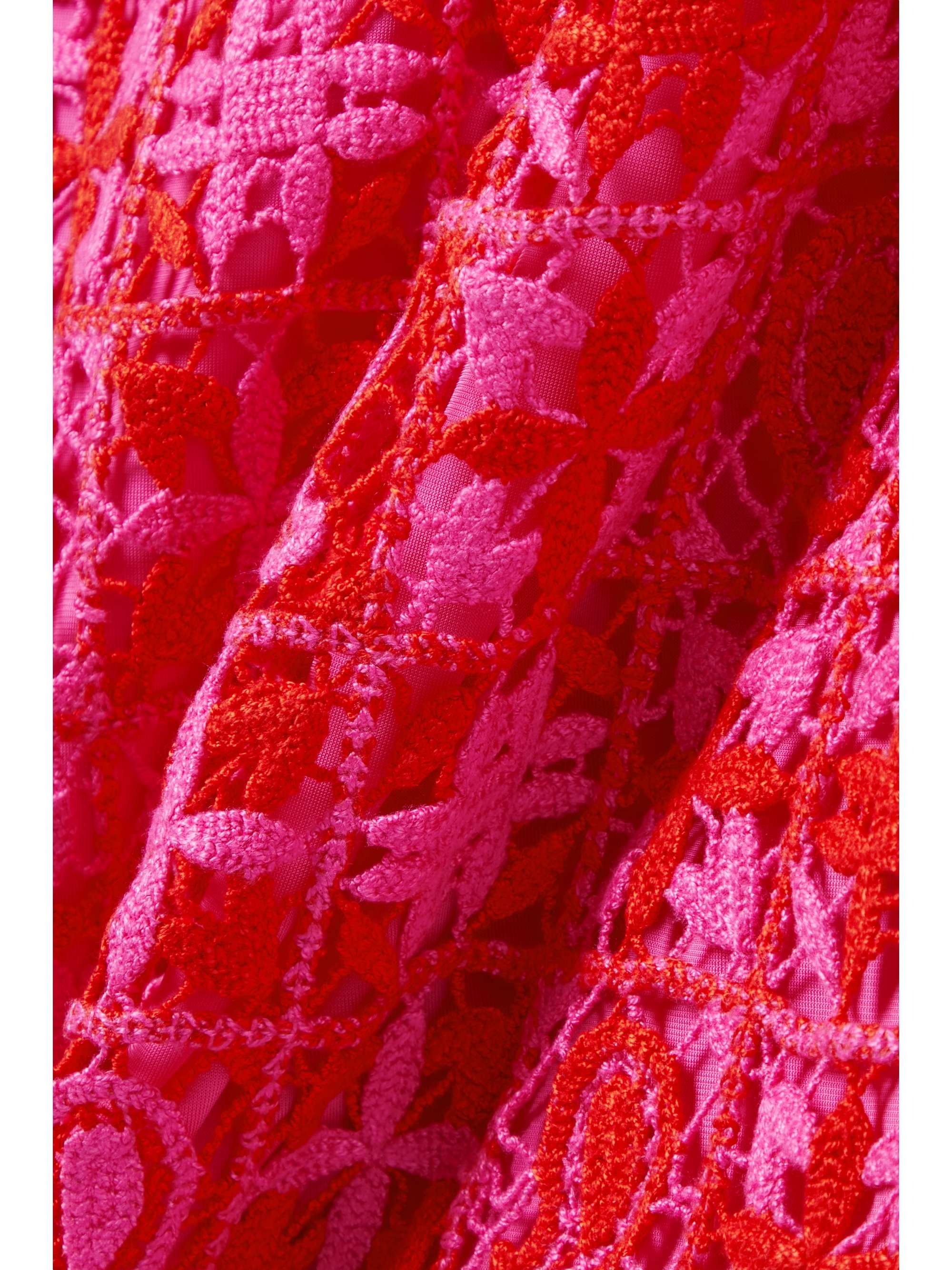 ETRO Fringed crochet-knit dress