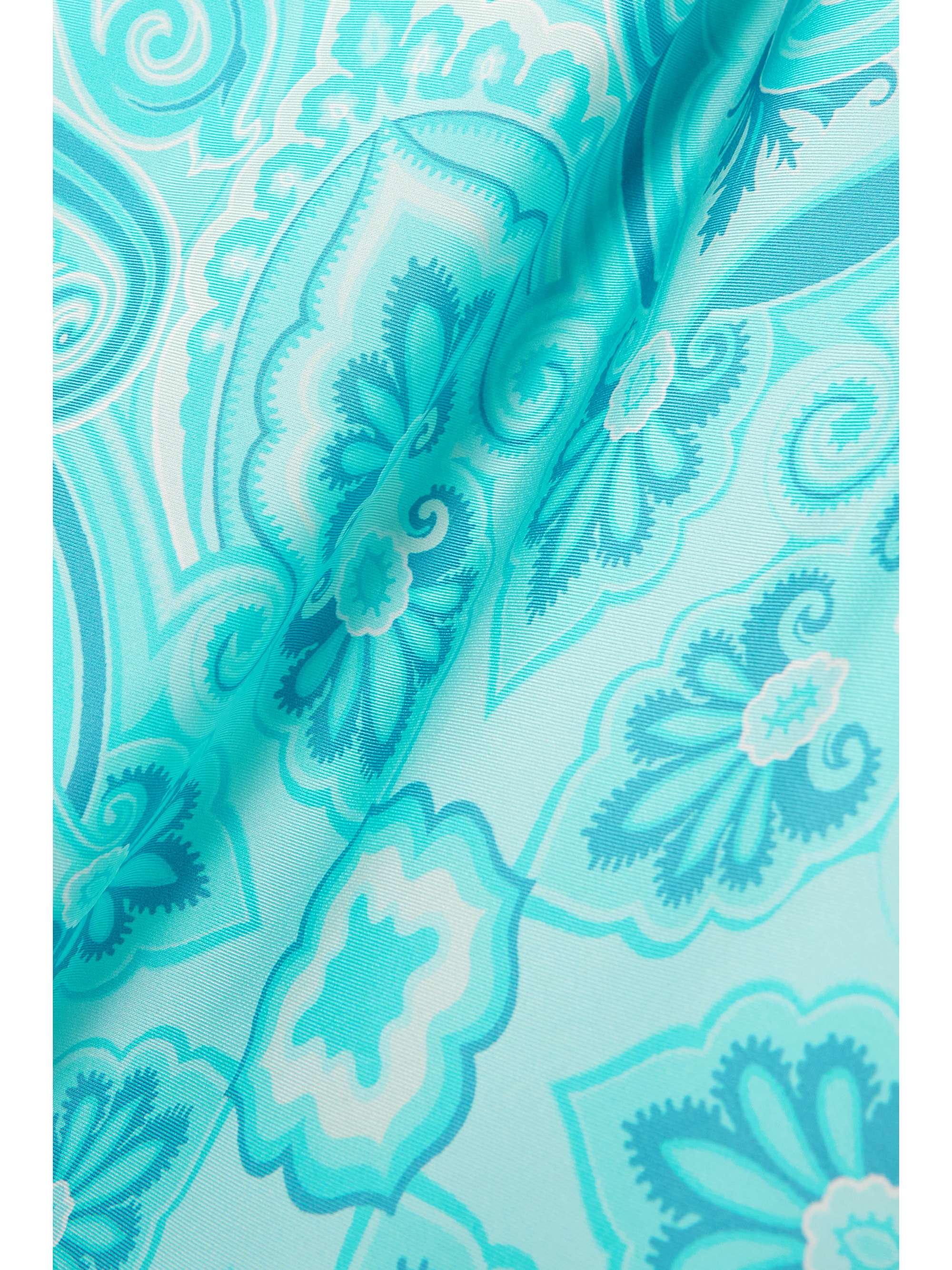 ETRO Asymmetric open-back paisley-print faille maxi dress
