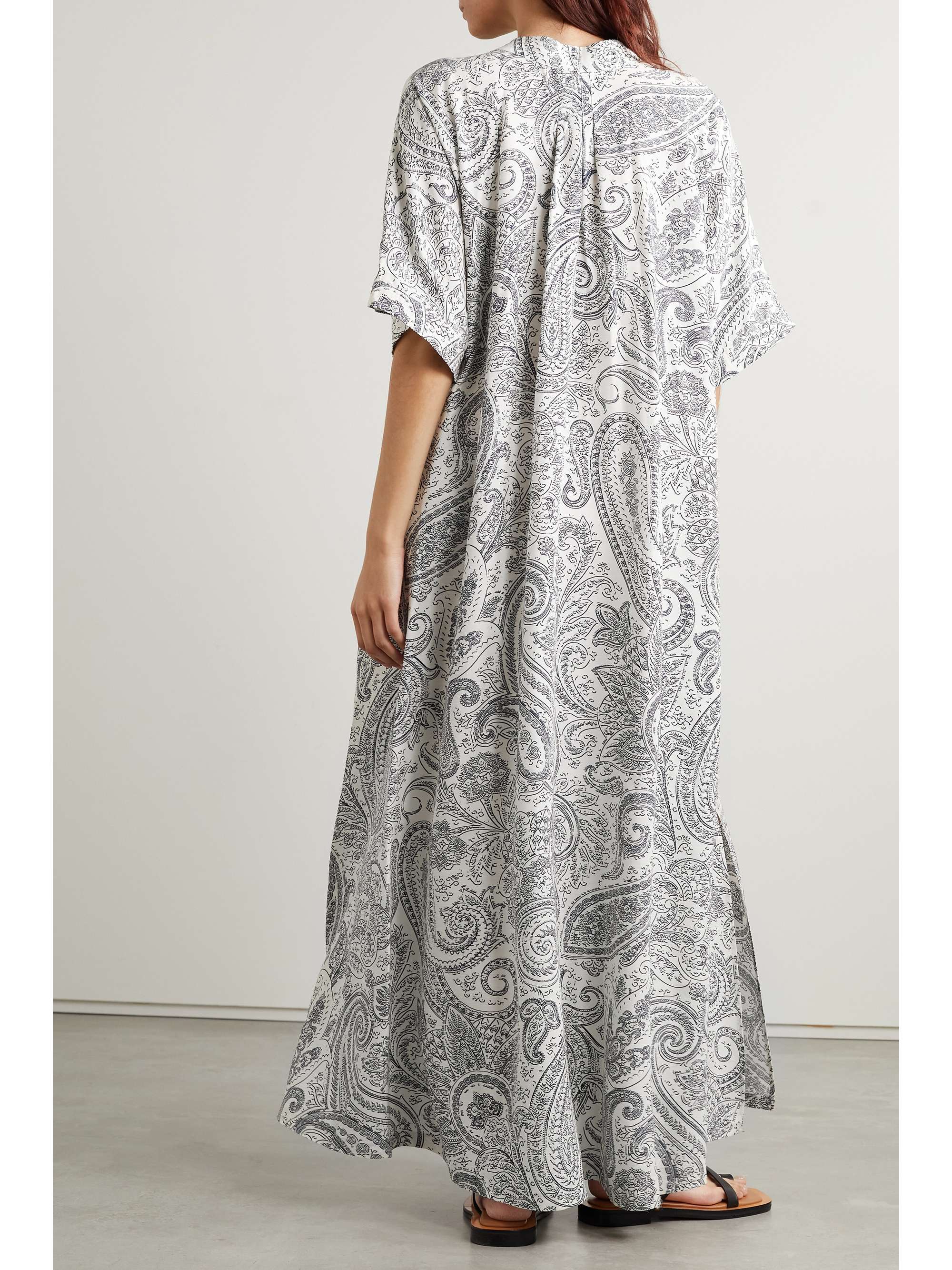 ETRO Printed woven maxi dress