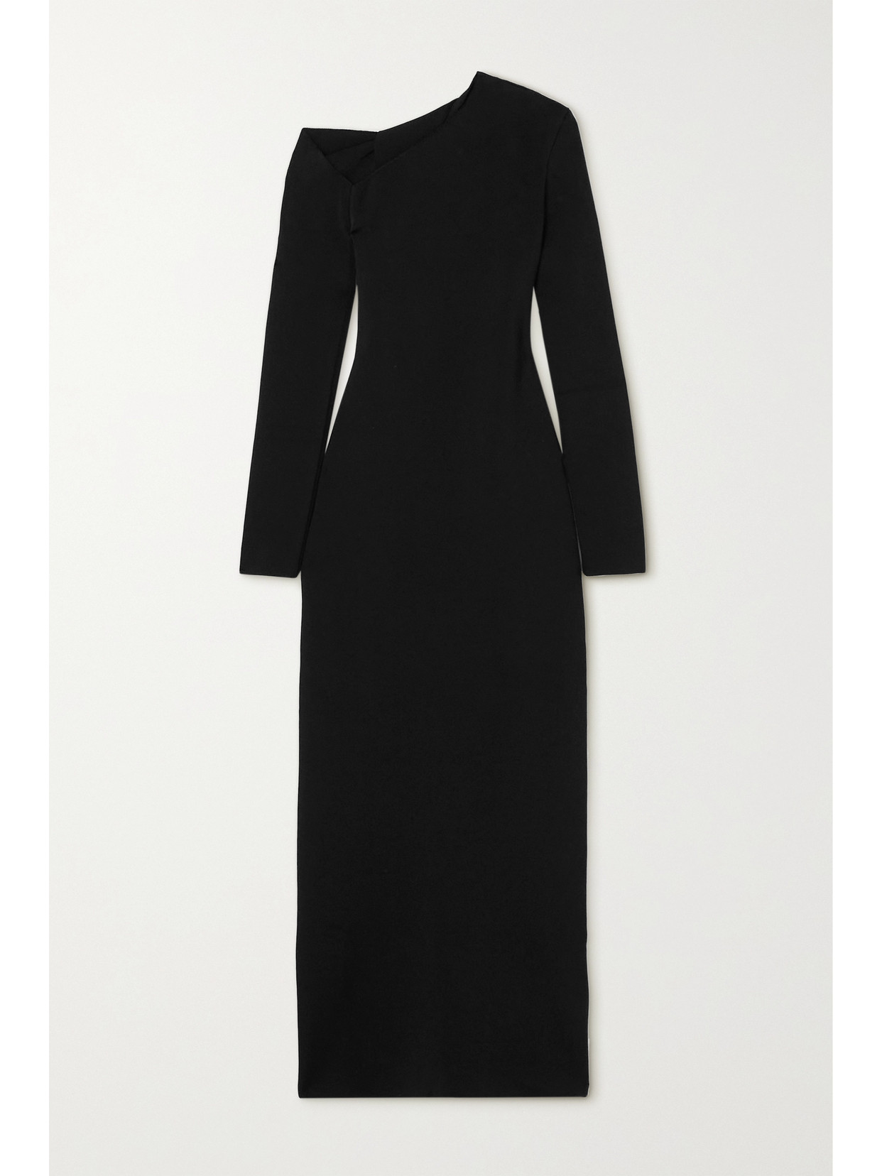The Row - Londrina Cutout Stretch-crepe Midi Dress - Black