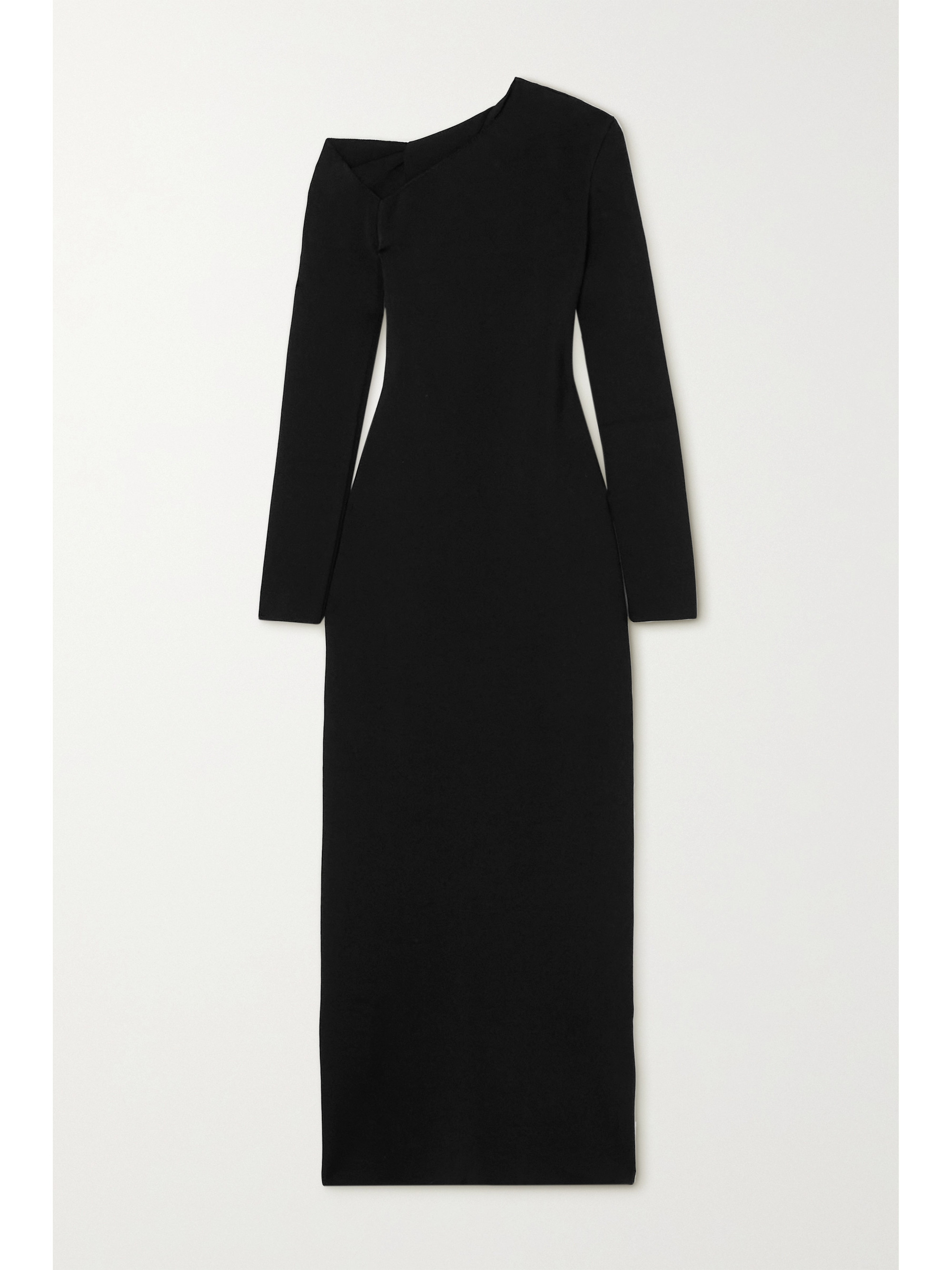 The Row Londrina cutout stretch-crepe midi dress thumbnail