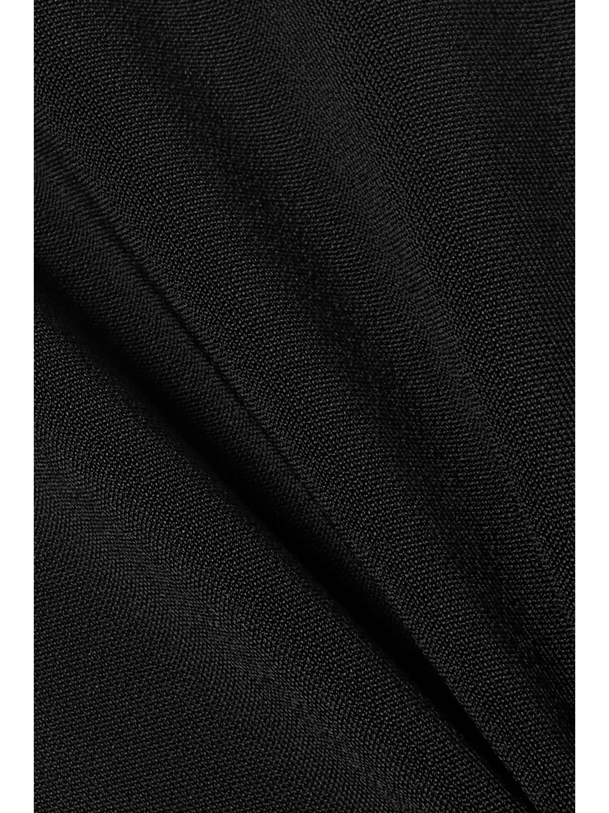 THE ROW Olina asymmetric stretch-crepe midi dress