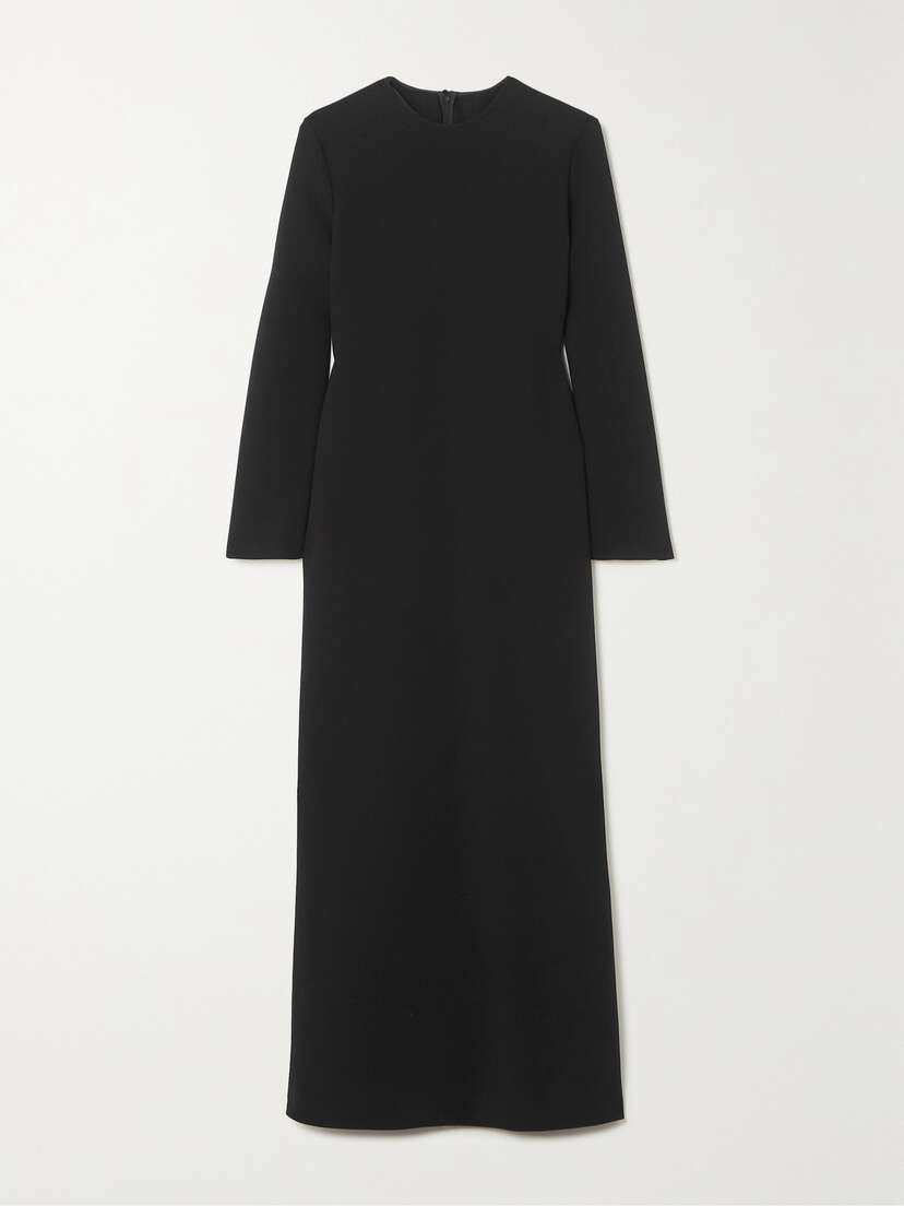 The Row Amara Crepe Maxi Dress