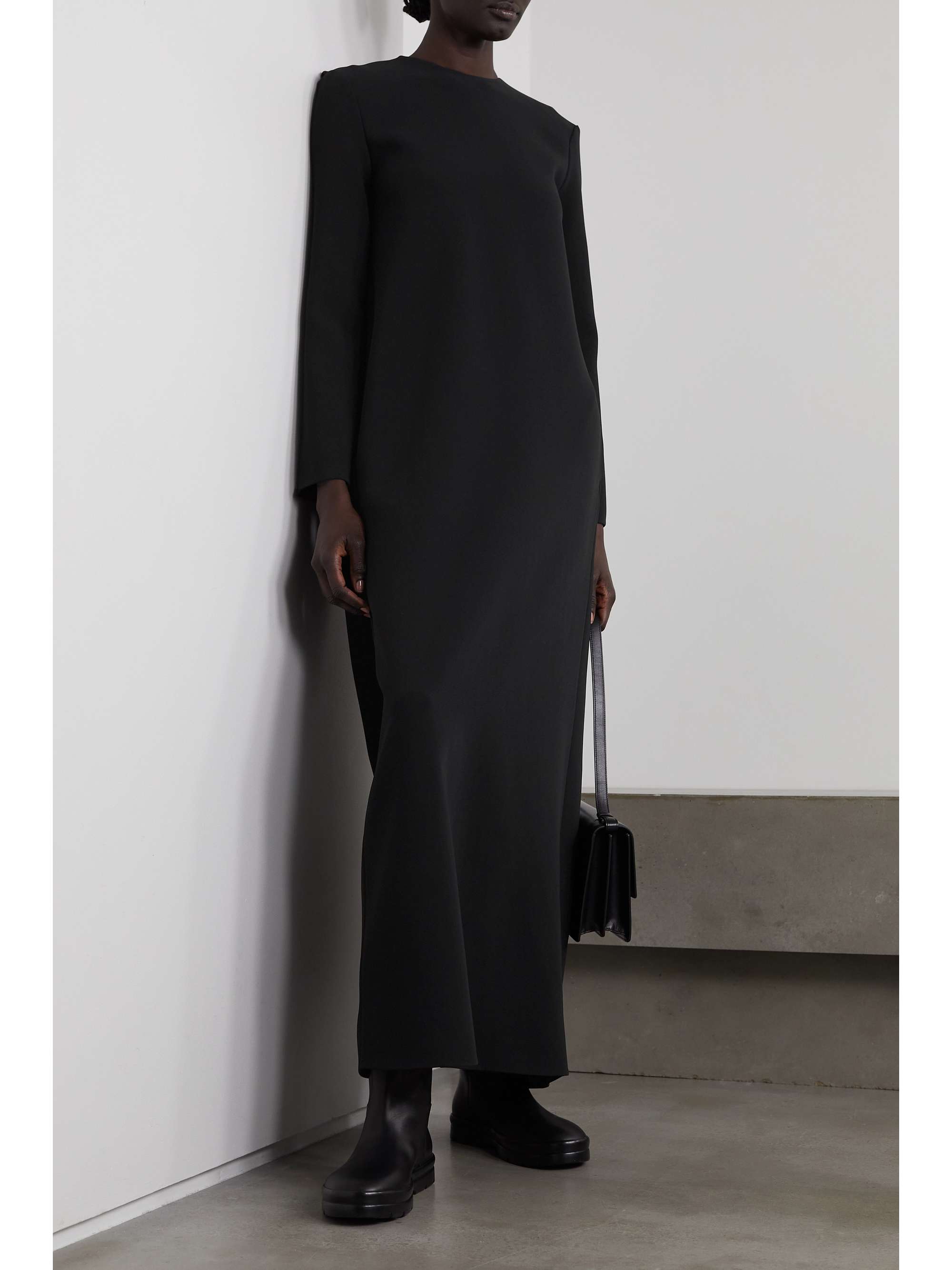 THE ROW Amara crepe maxi dress