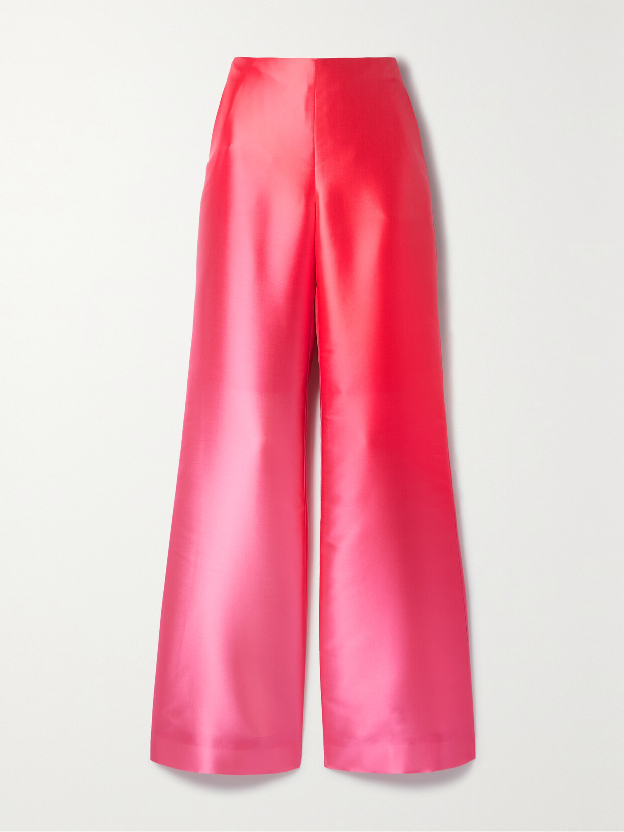 SemSem Dégradé Duchesse-satin Wide-leg Pants - Pink